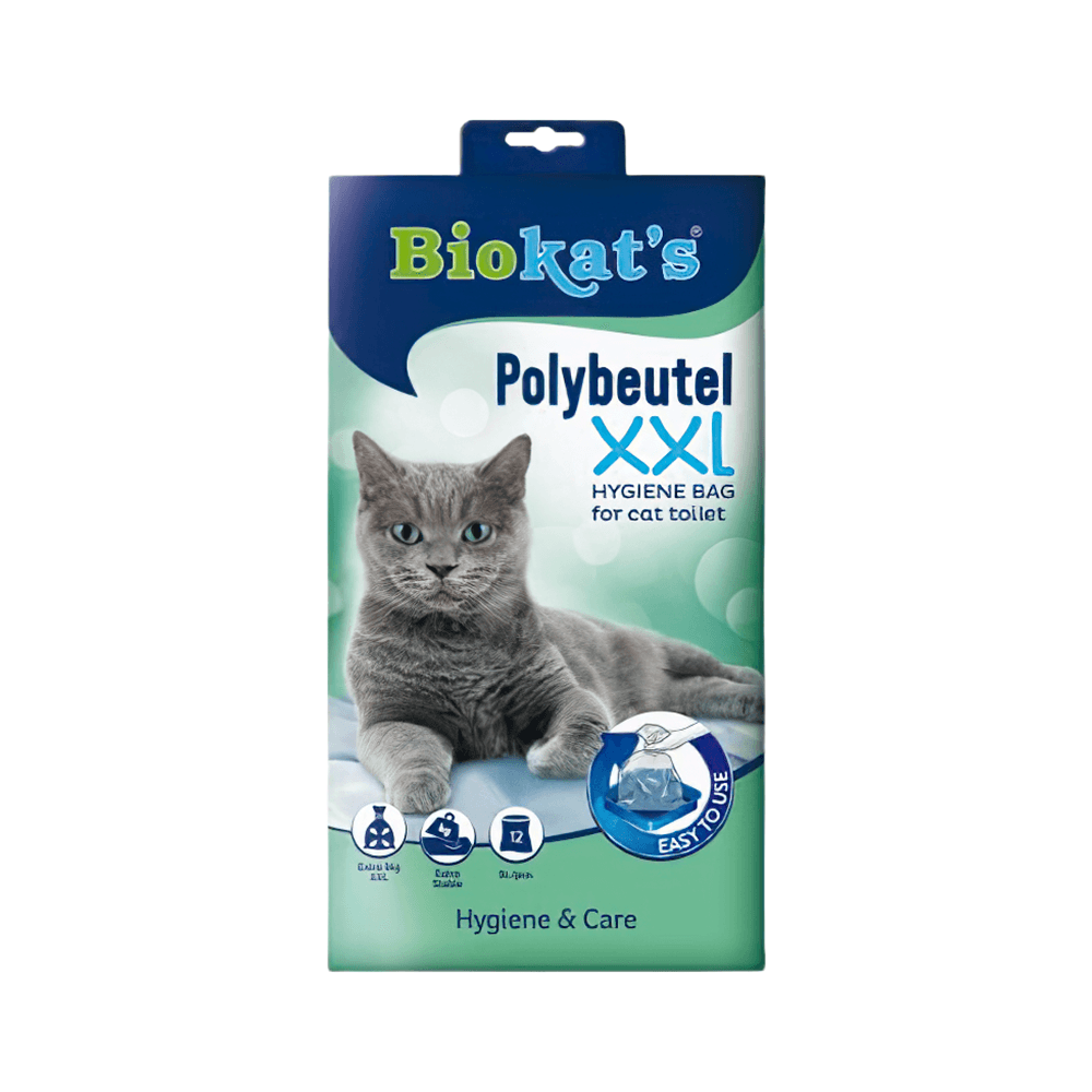 Biokats Kedi Kumu Hijyen Torbası XXL (12li)