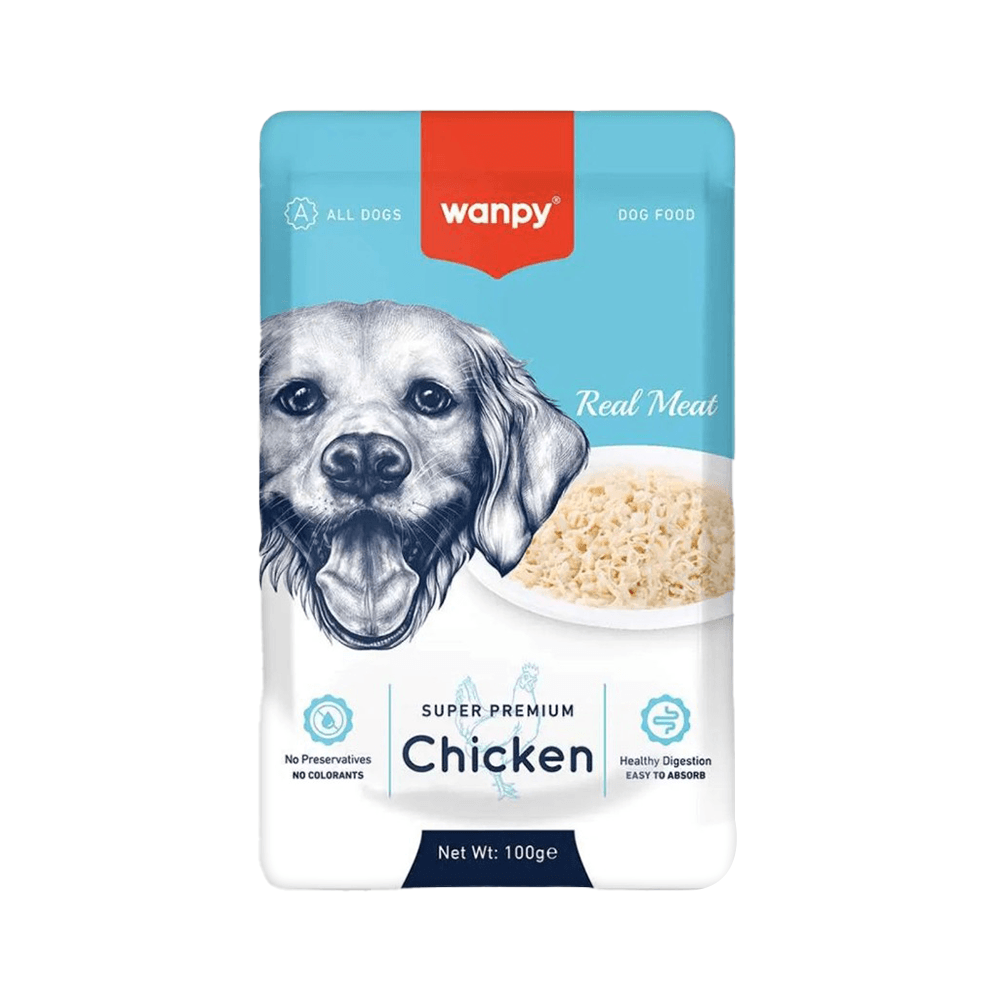 Wanpy Tavuk Etli Yaş Yetişkin Köpek Maması (100 g)