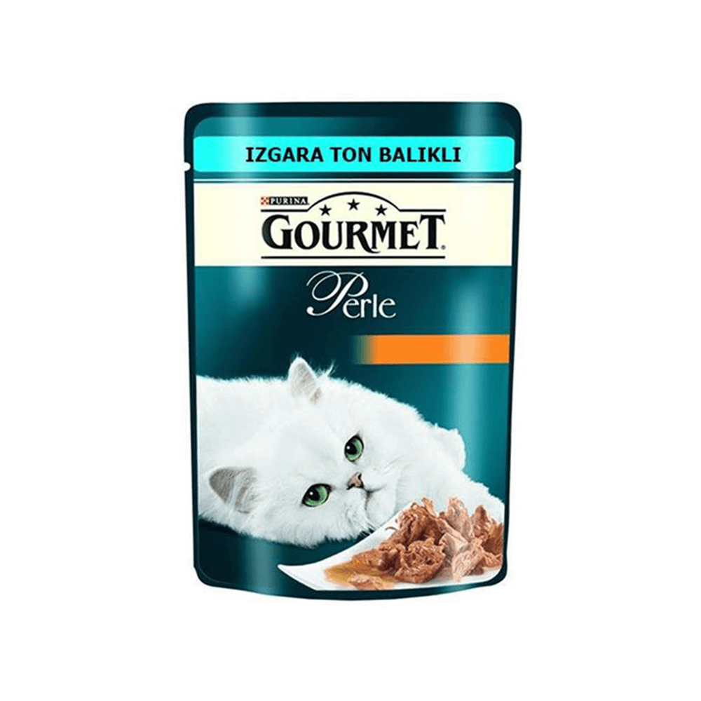 Purina Gourmet Perle Izgara Ton Balıklı Yetişkin Kedi Konserve Maması (26x85 g)