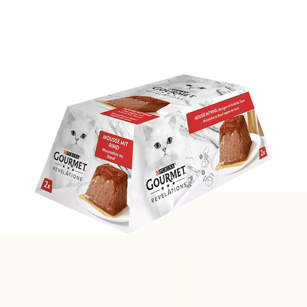 Purina Gourmet Revelations Sığır Etli Kedi Yaş Maması (2 x 57 g)