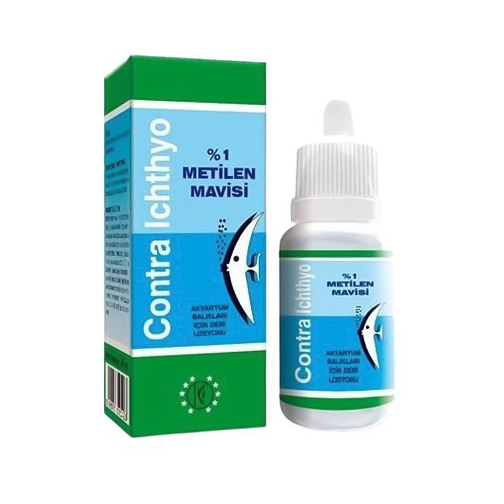 Contra Ichthyo Akvaryum Balıkları İçin Deri Losyonu 30 ml (12 Adet)