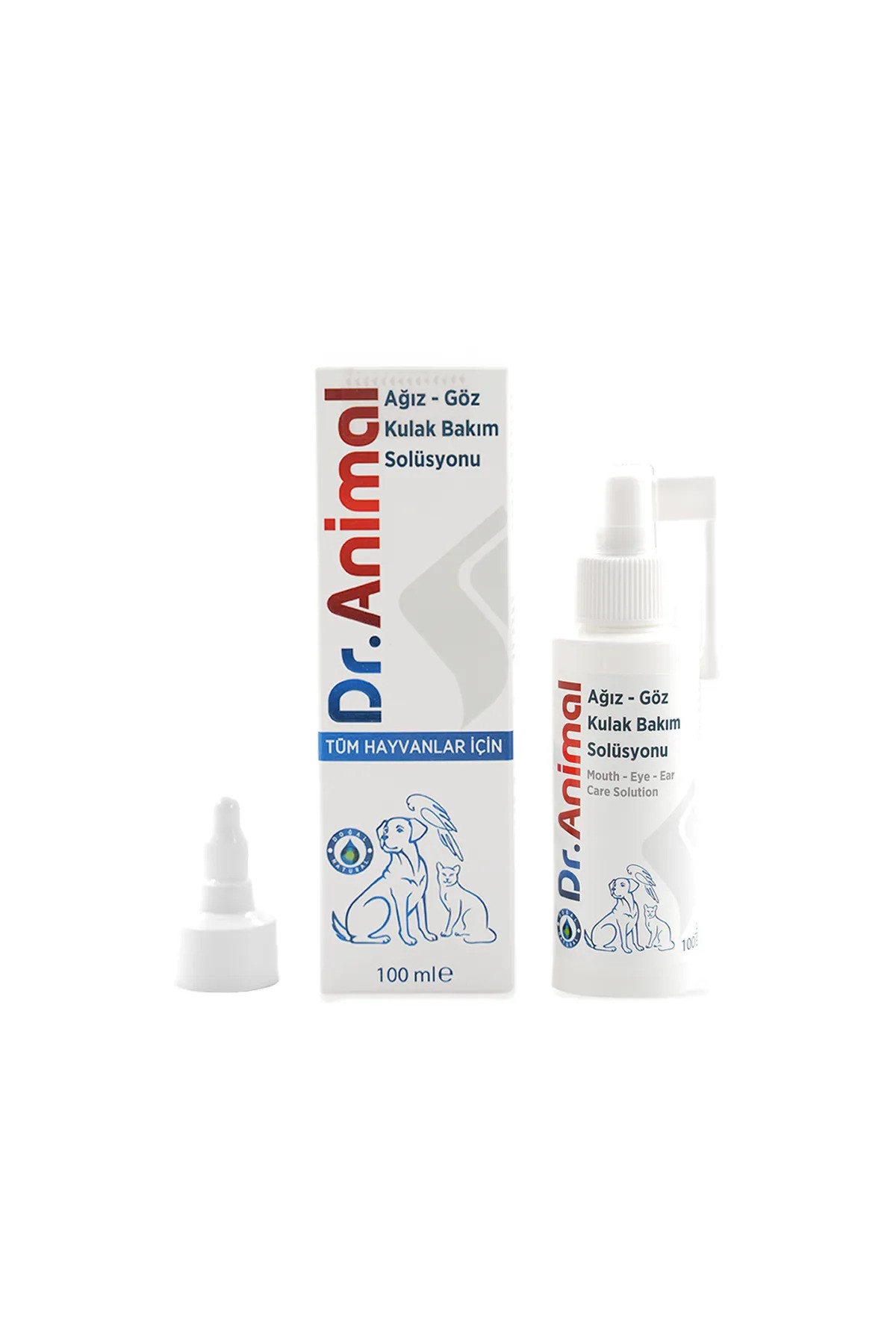 Dr. Animal Ağız, Göz, Kulak ve Deri Bakım Solüsyonu (100 ml)
