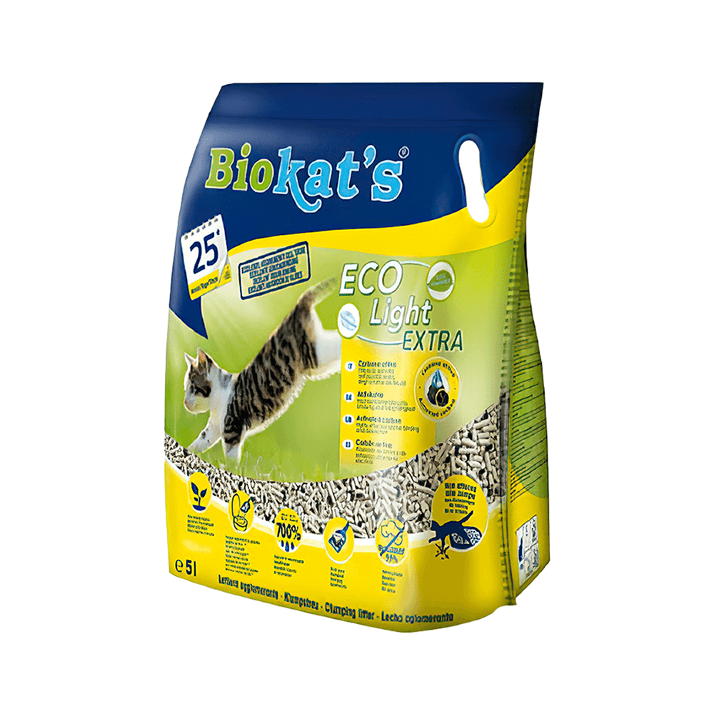 Biokat's Eco Light Extra Pelet Aktif Karbonlu Kedi Kumu (5 L)