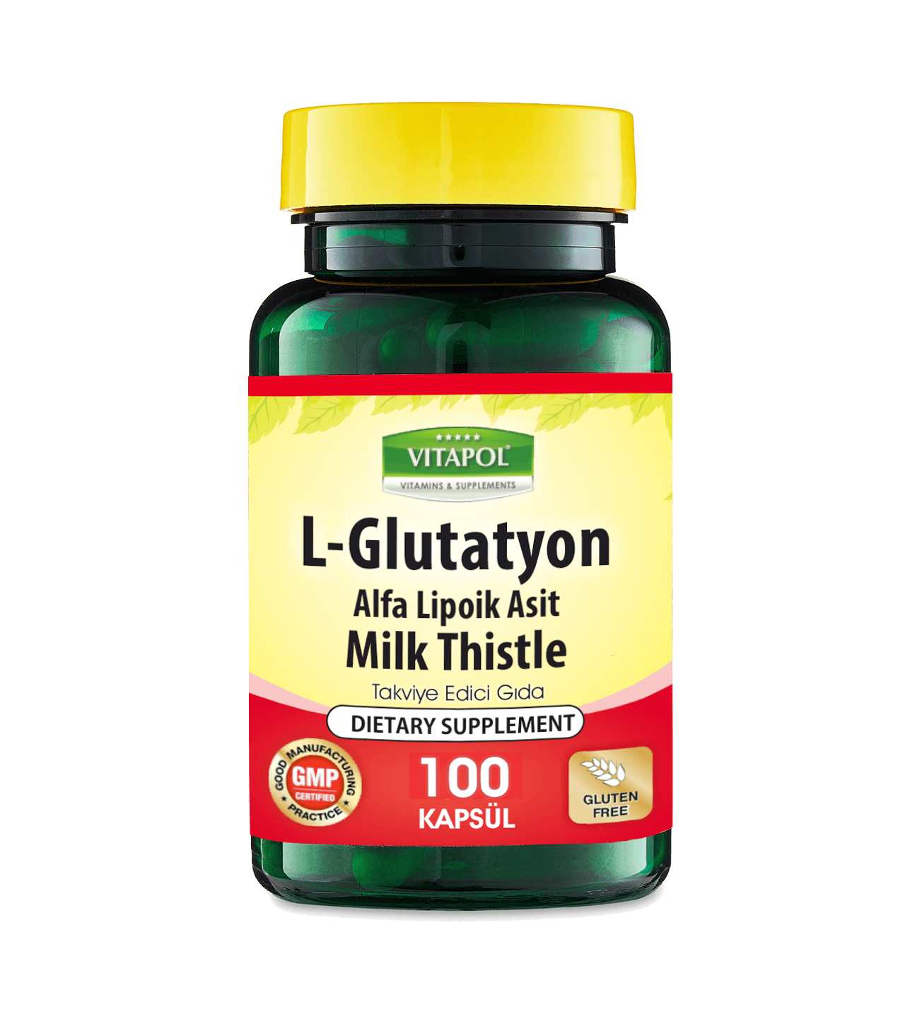 VITAPOL L-GLUTATYON & ALA 100 KAPSÜL