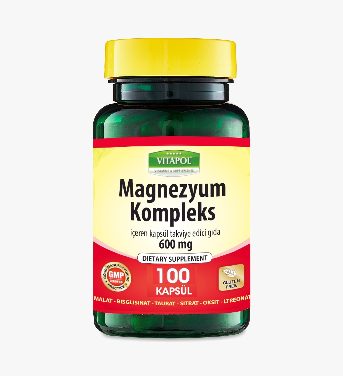 MAGNEZYUM KOMPLEKS 100 KAPSÜL