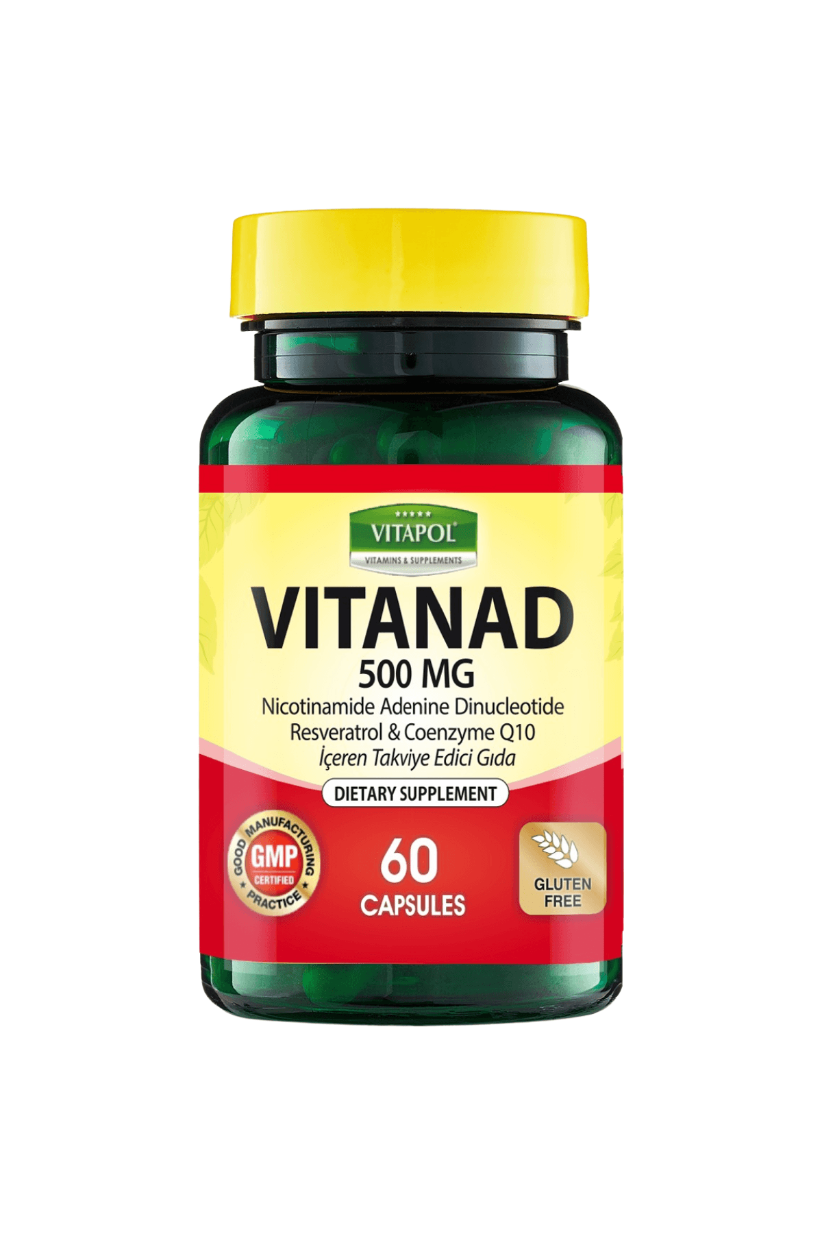 VITANAD 500 MG 60 Kapsül Resveratrol&Koenzim Q10