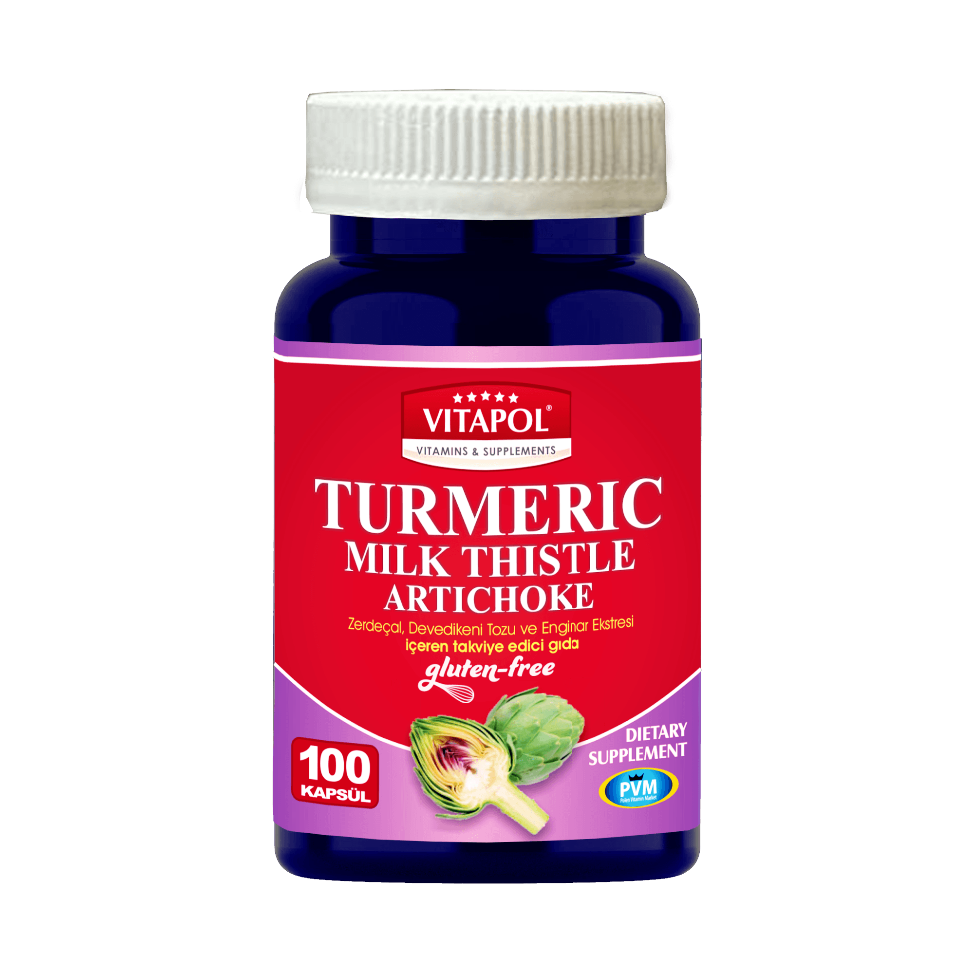 Can You Take Milk Thistle And Turmeric Together VITAPOL TURMERİC&MILK THISTLE&ARTICHOKE 100 KAPSÜL