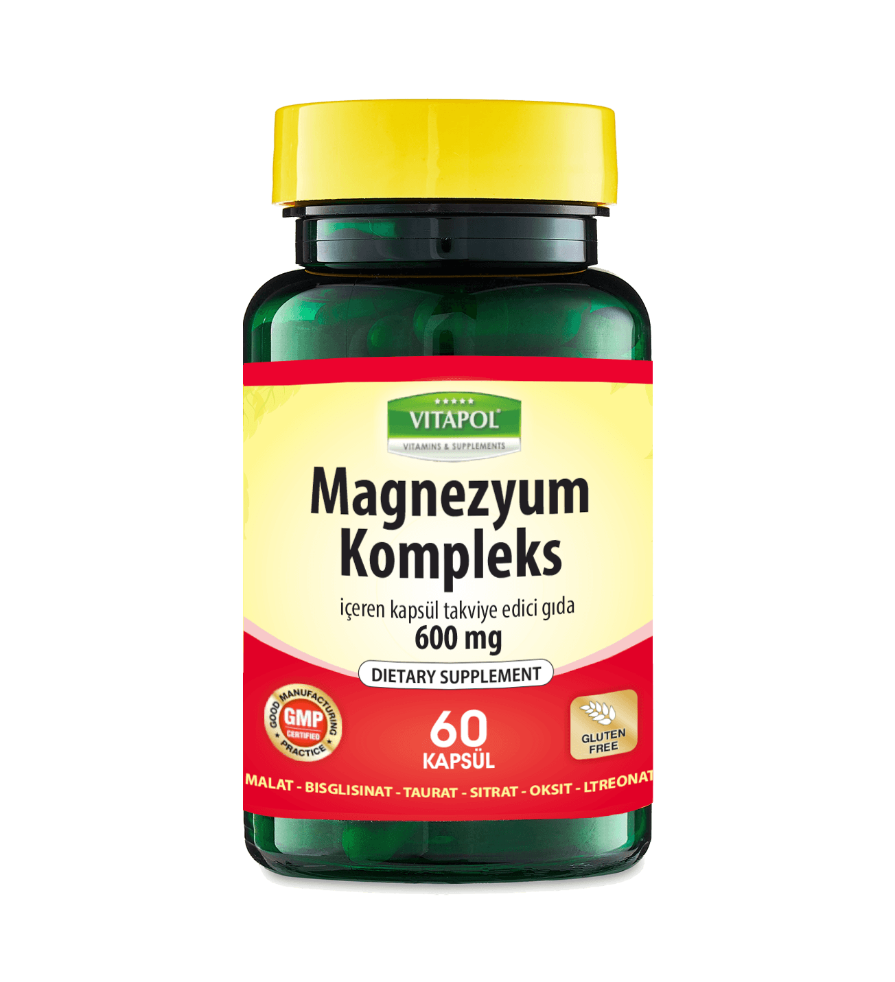 Magnezyum Kompleks 60 Kapsül