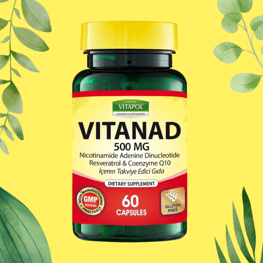 VITANAD 500 MG 60 Kapsül Resveratrol&Koenzim Q10