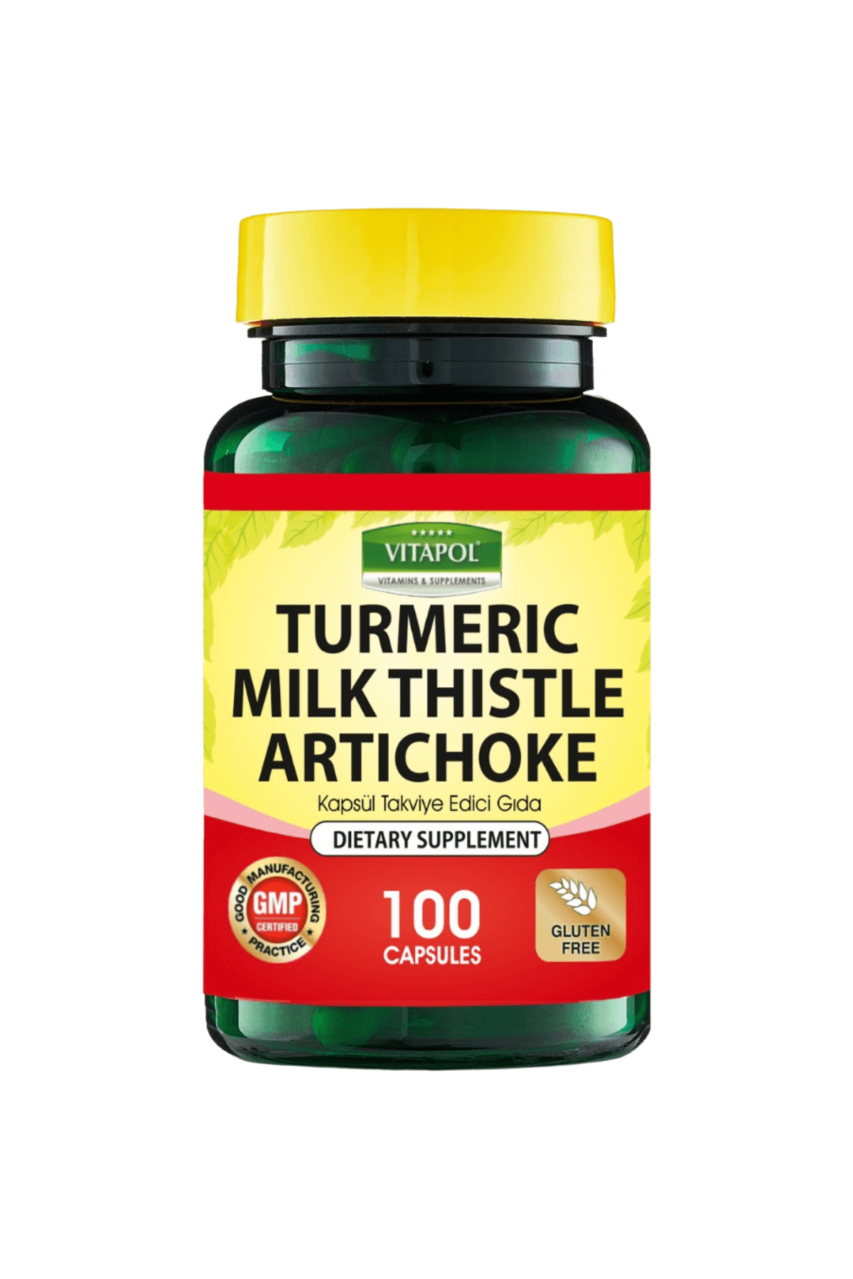 VITAPOL TURMERİC&MILK THISTLE&ARTICHOKE 100 KAPSÜL