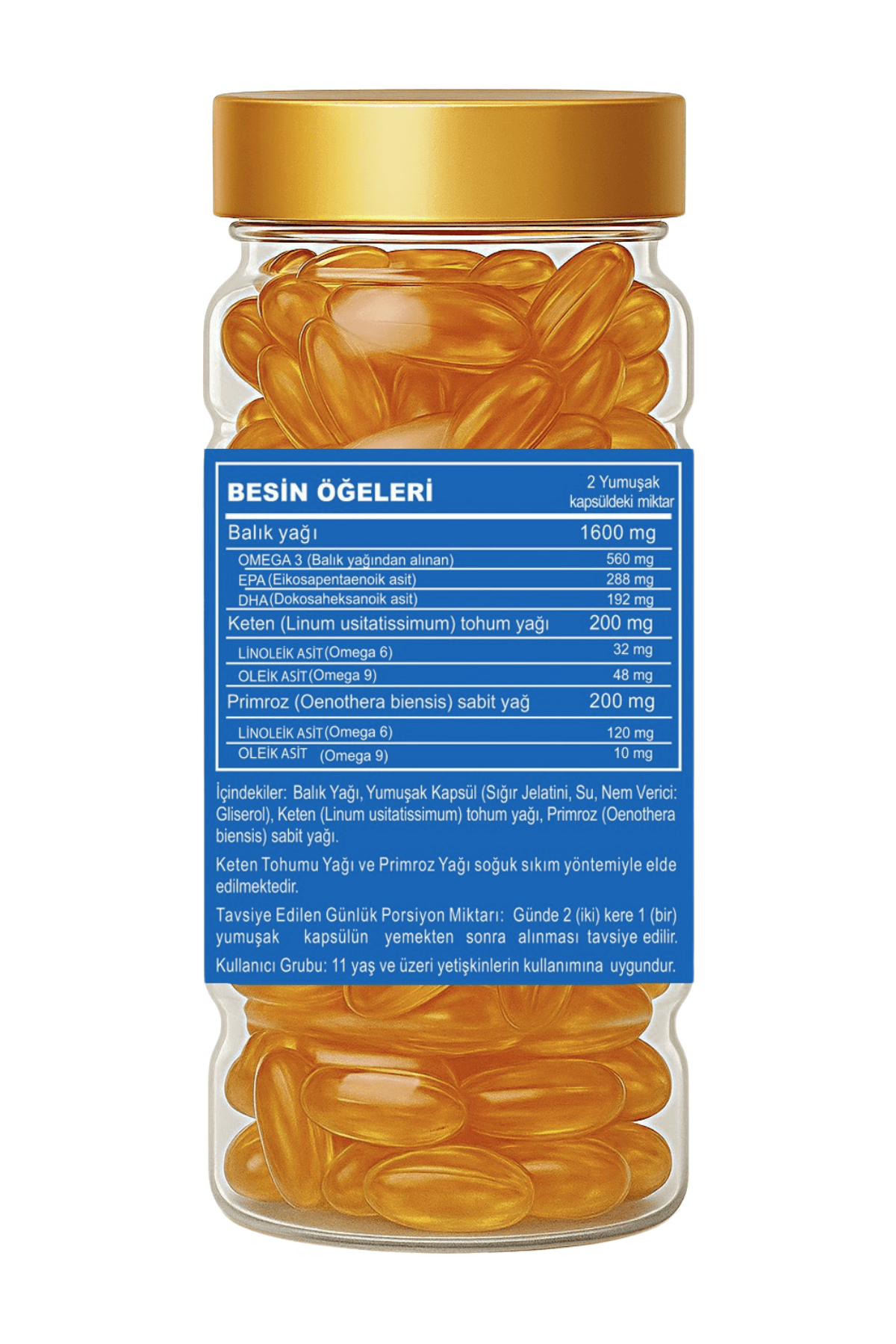 VITAPOL OMEGA 3-6-9 200 KAPSÜL