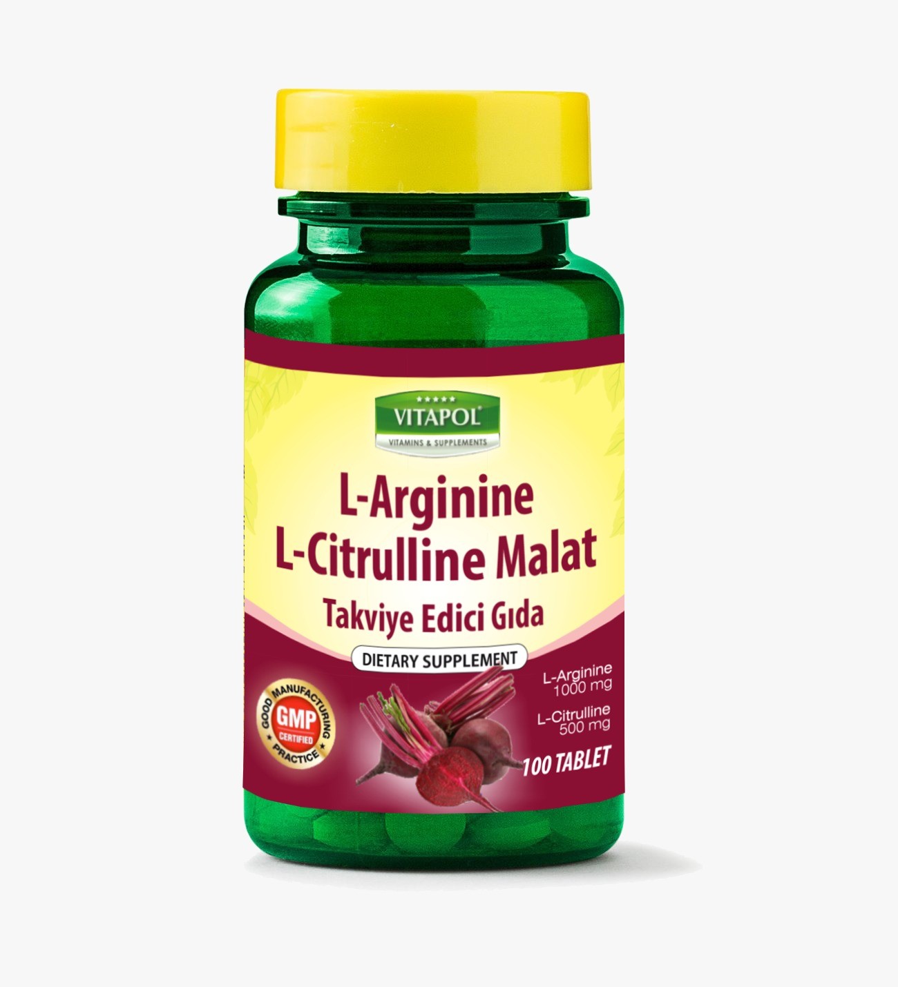 L-Arginine L-Citrulline Malat 100 Tablet