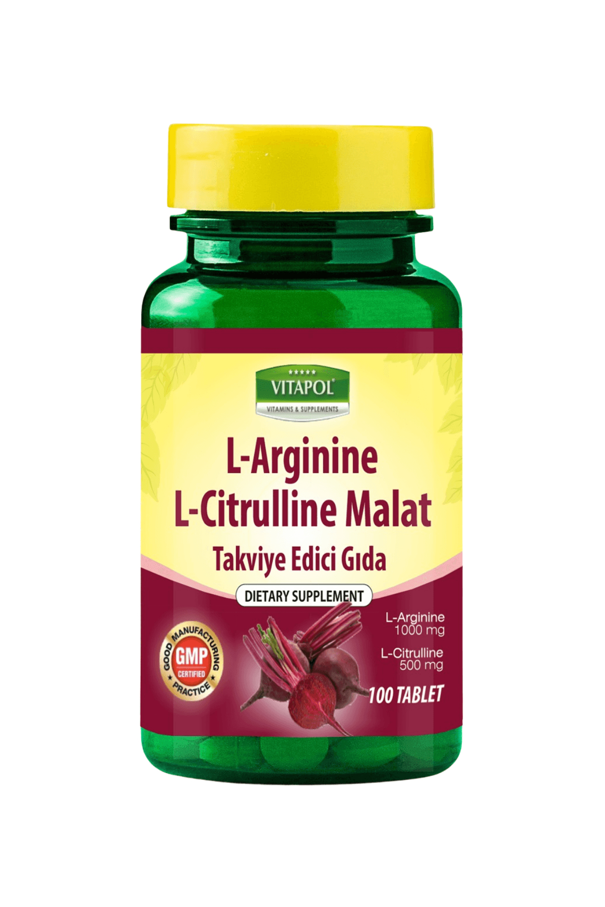 L-Arginine L-Citrulline Malat 100 Tablet