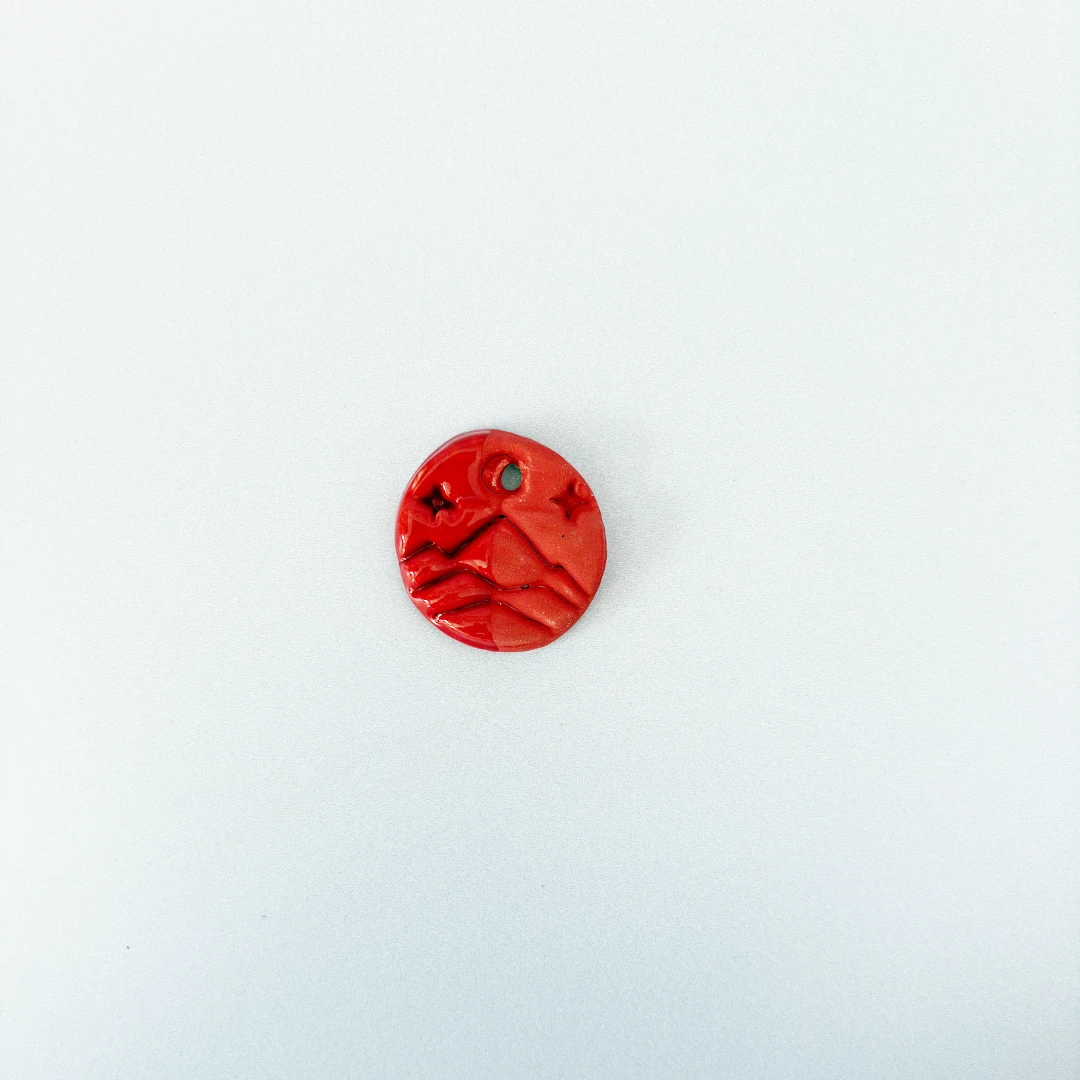 Koyu Kırmızı Çini & Seramik Boyası