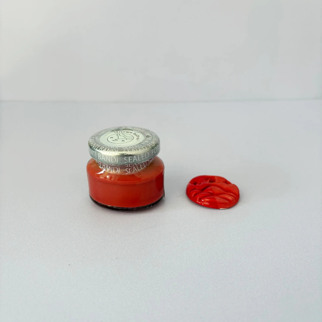 Koyu Kırmızı Çini & Seramik Boyası