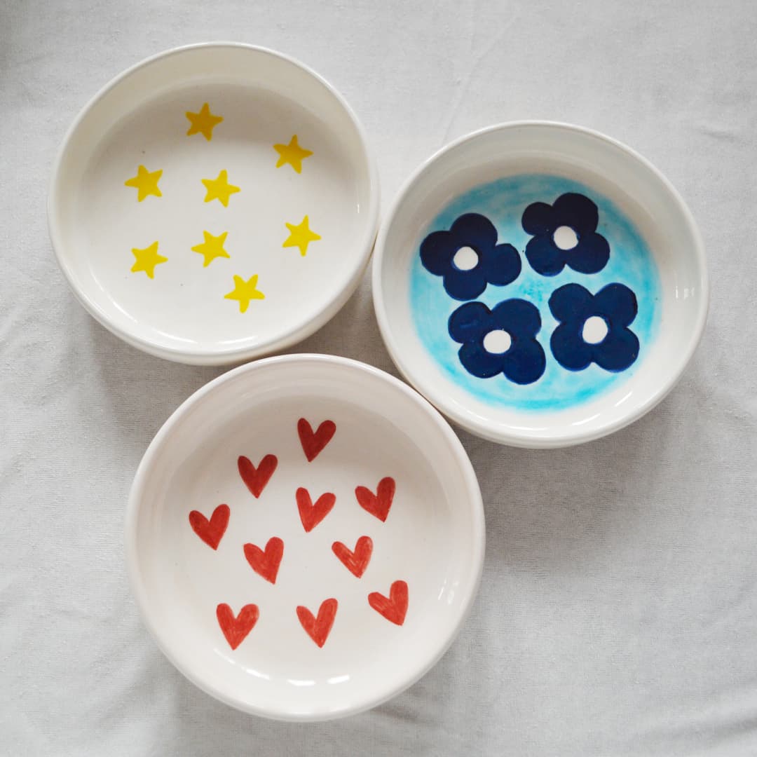 Flower Derin Çini Tabak