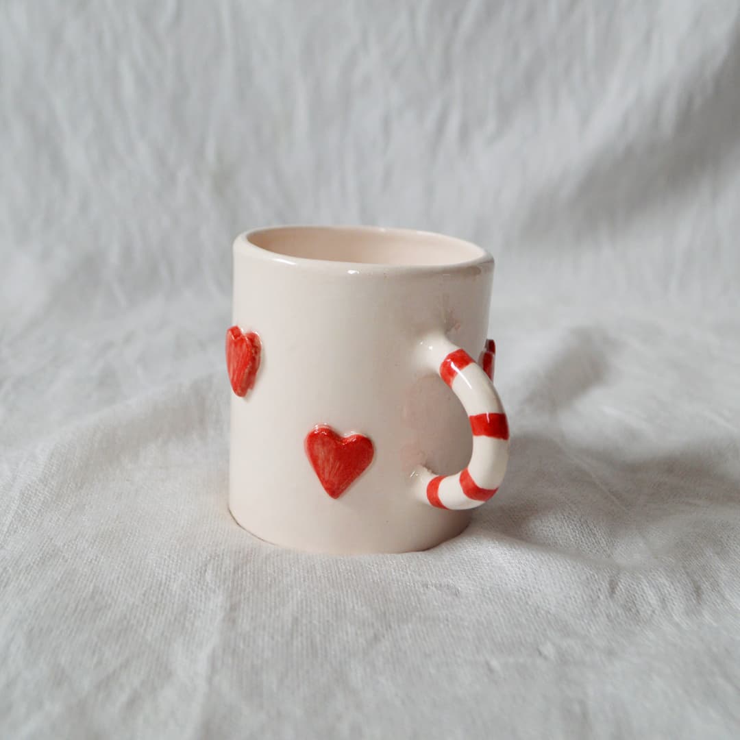 Mini Heart Seramik Fincan