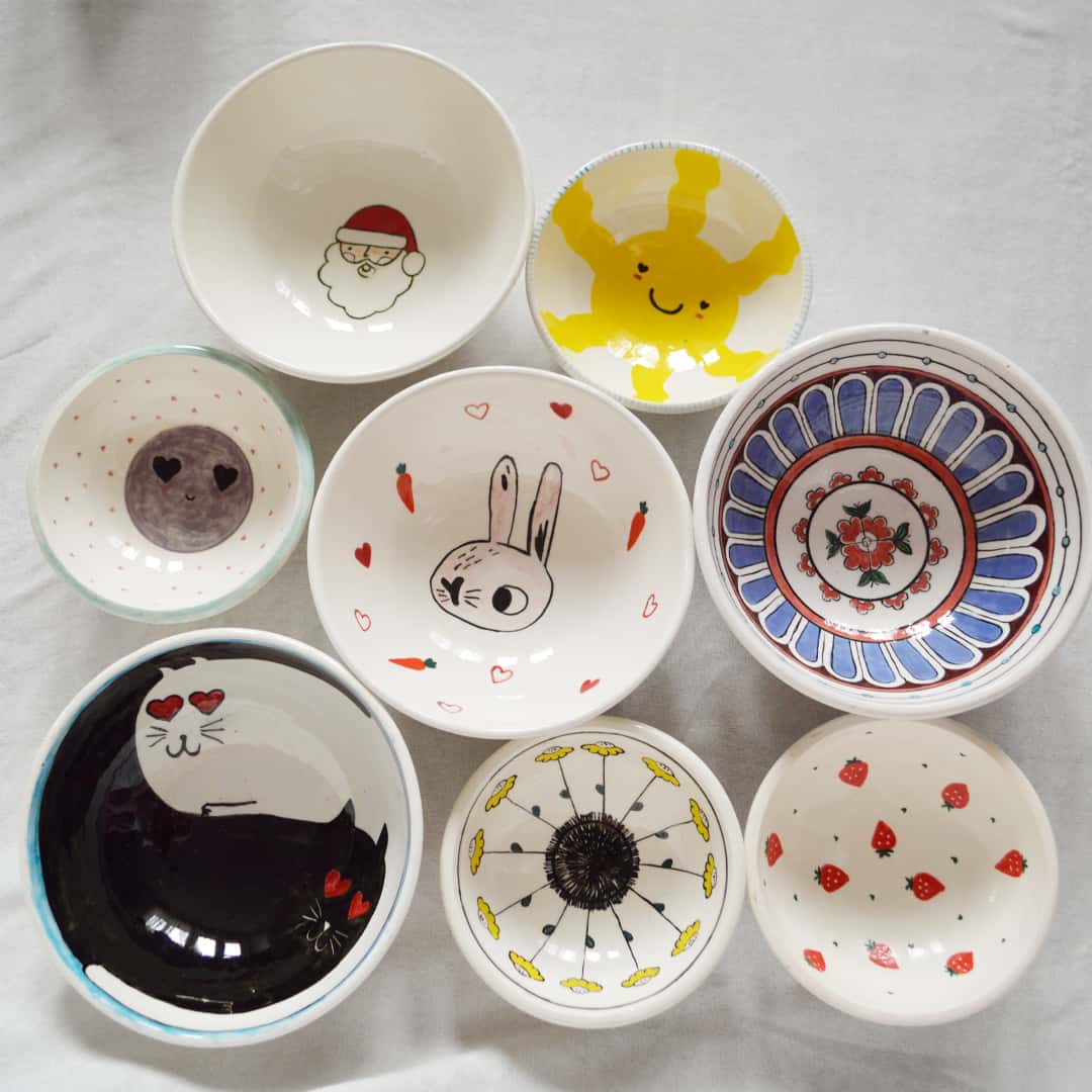 Millet İşi Çini Kase