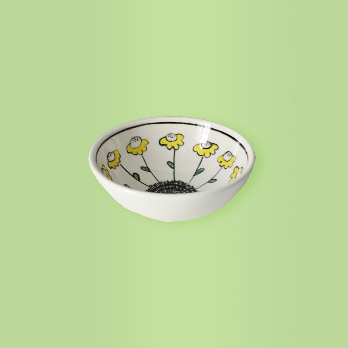 Golden Daisy Çini Kase