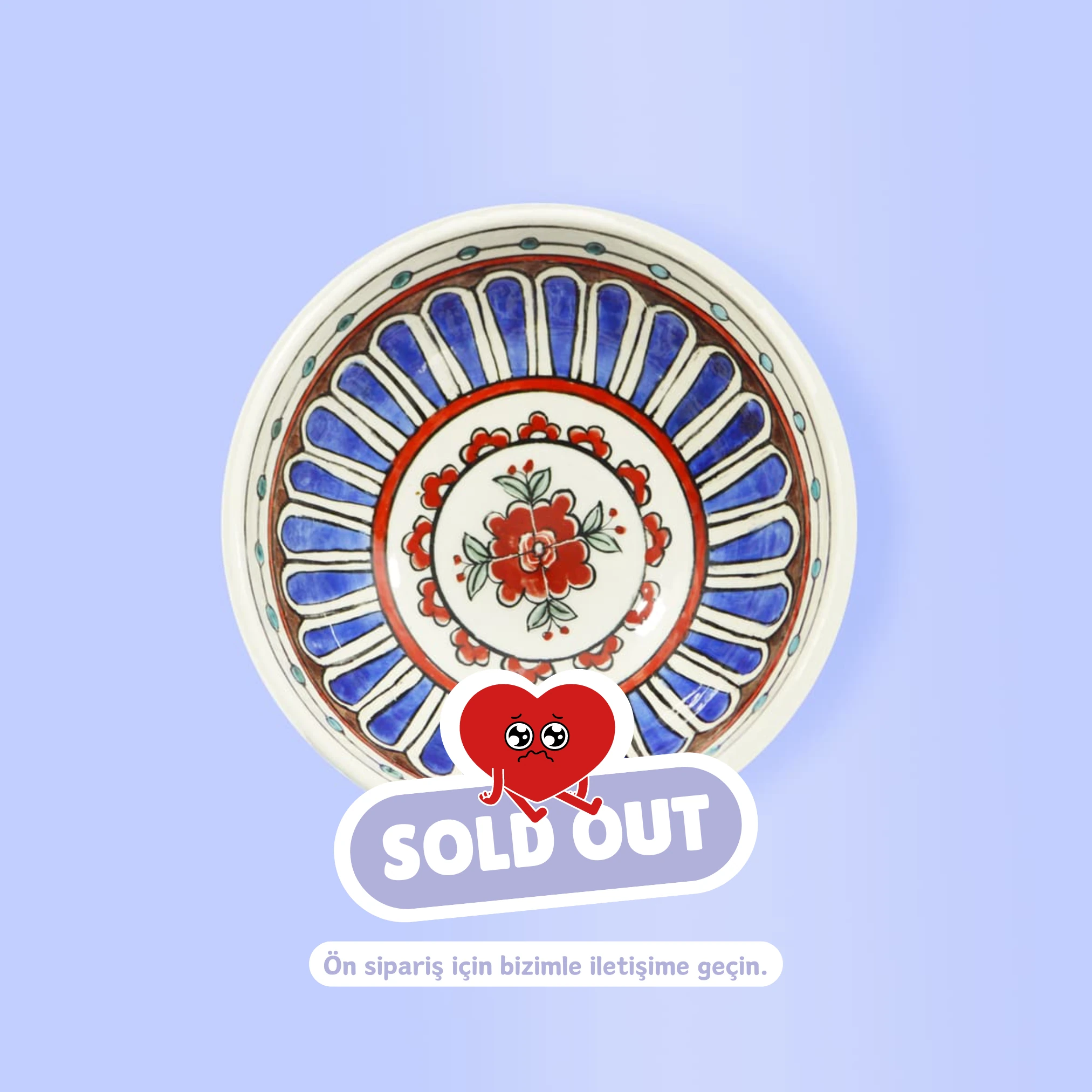 Millet İşi Çini Kase