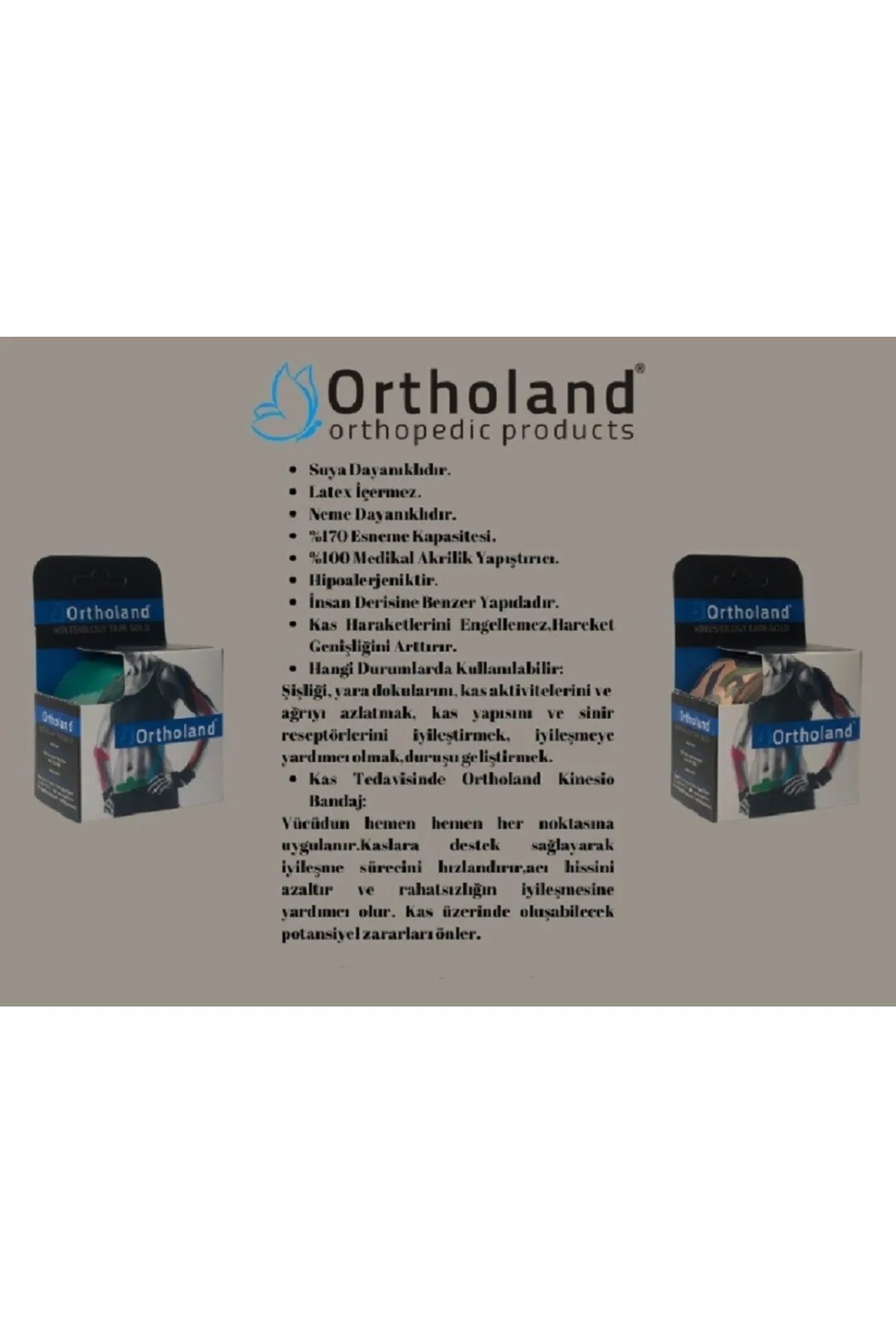 Kinesio BANDI Sporcu Kas Ağrı Bandı