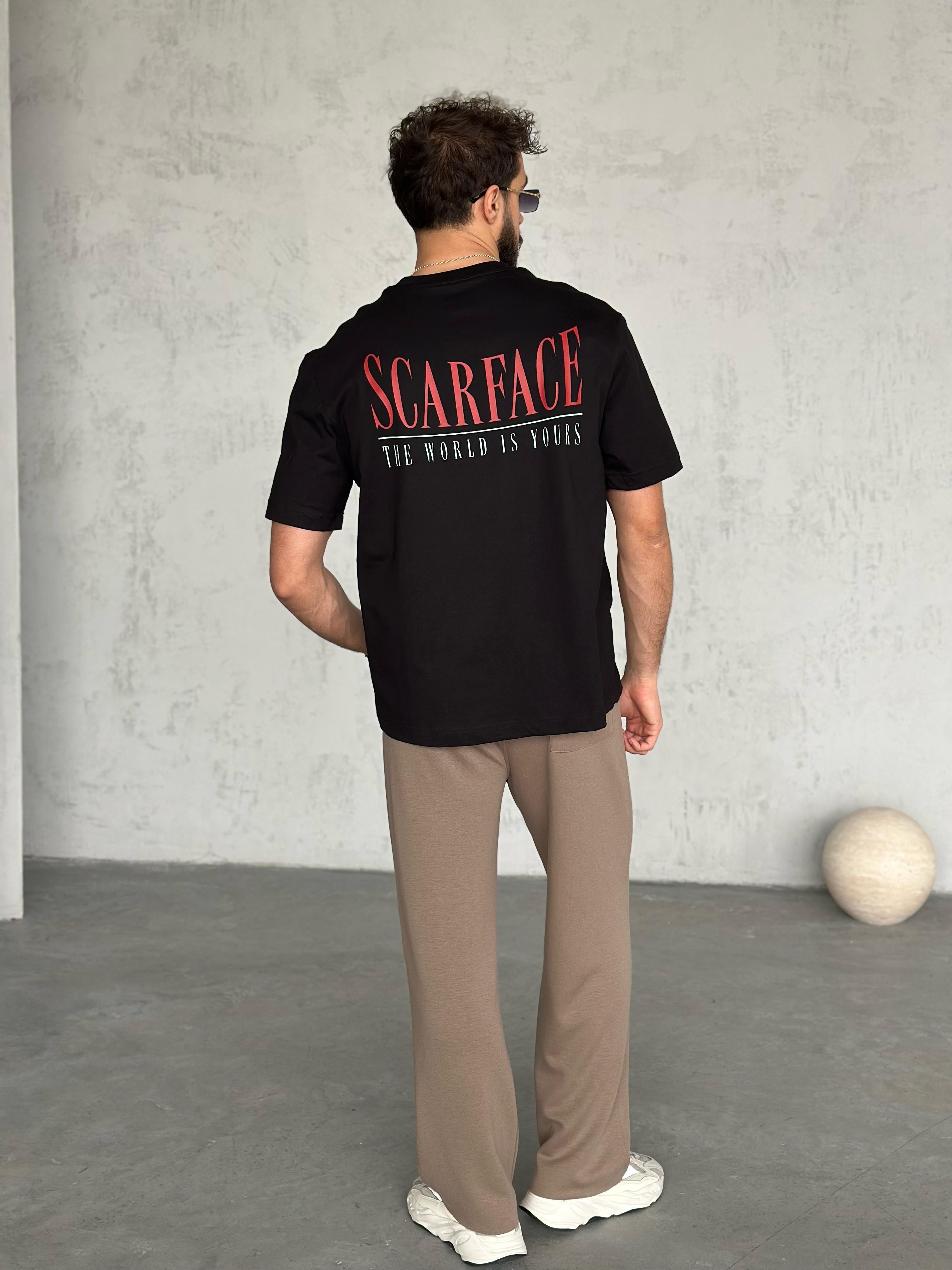 T1995 Scarface T-shirt Siyah
