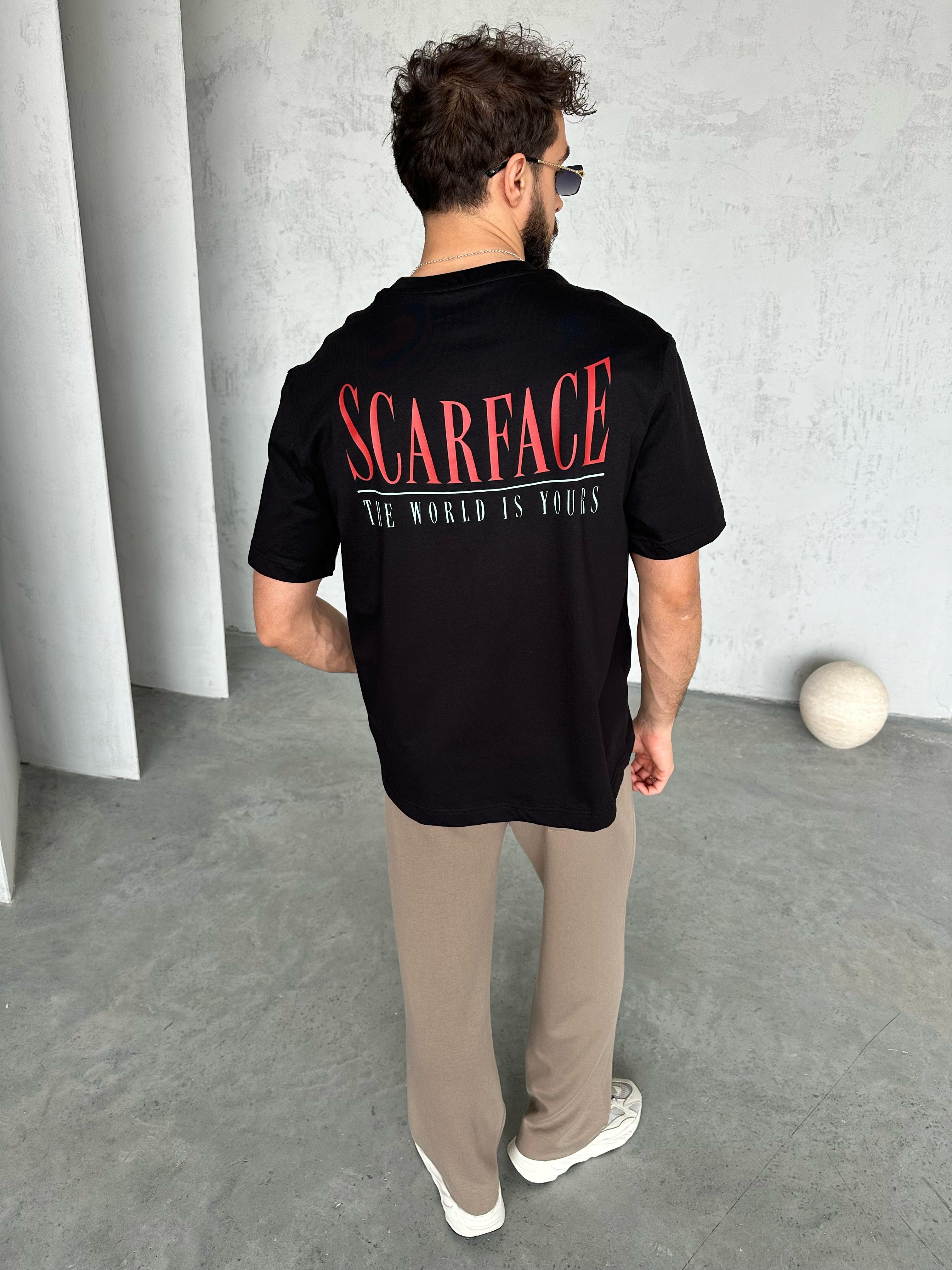 T1995 Scarface T-shirt Siyah