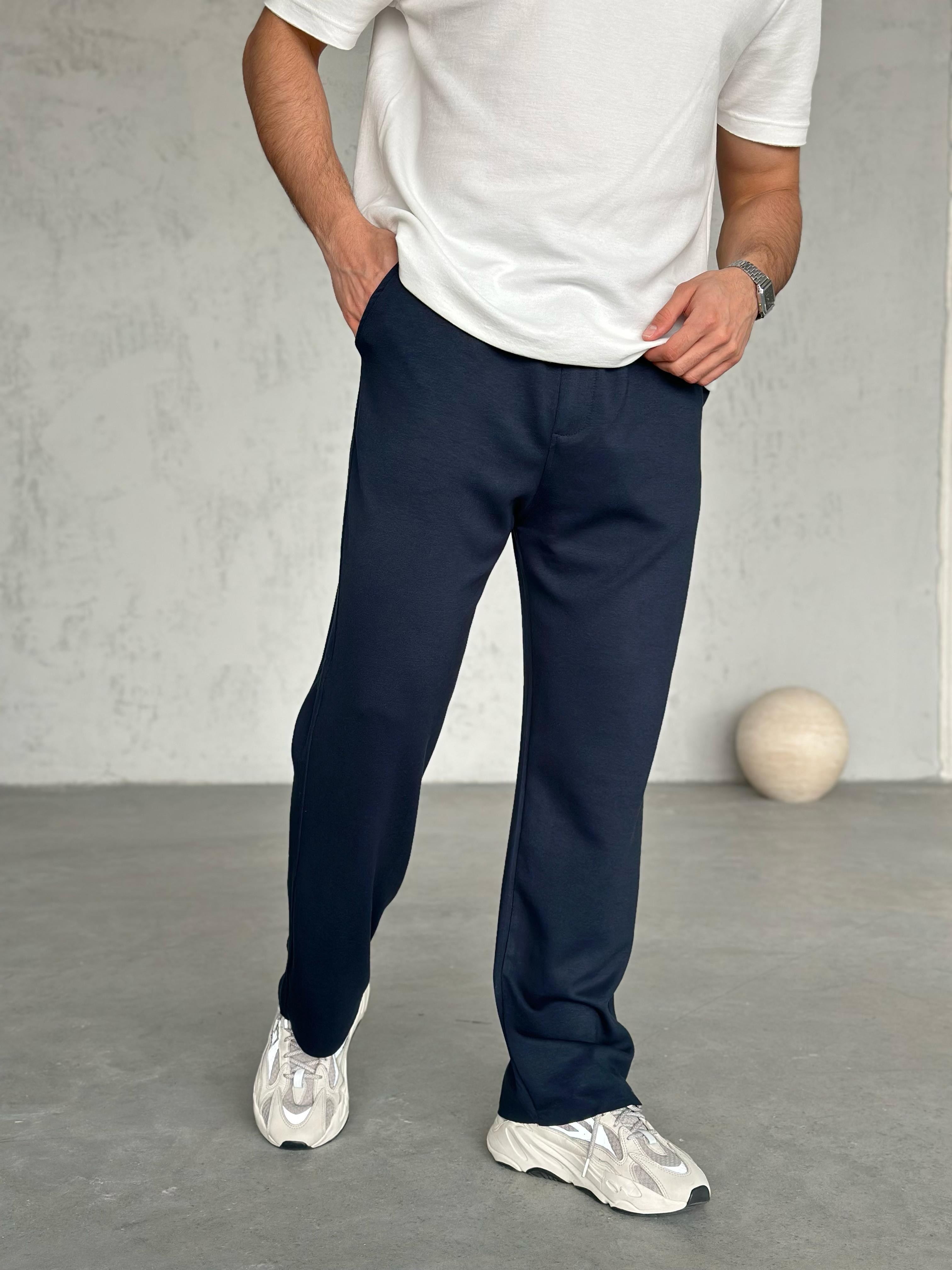 KM1921 Modal Kumaş Jogger Pantolon Lacivert