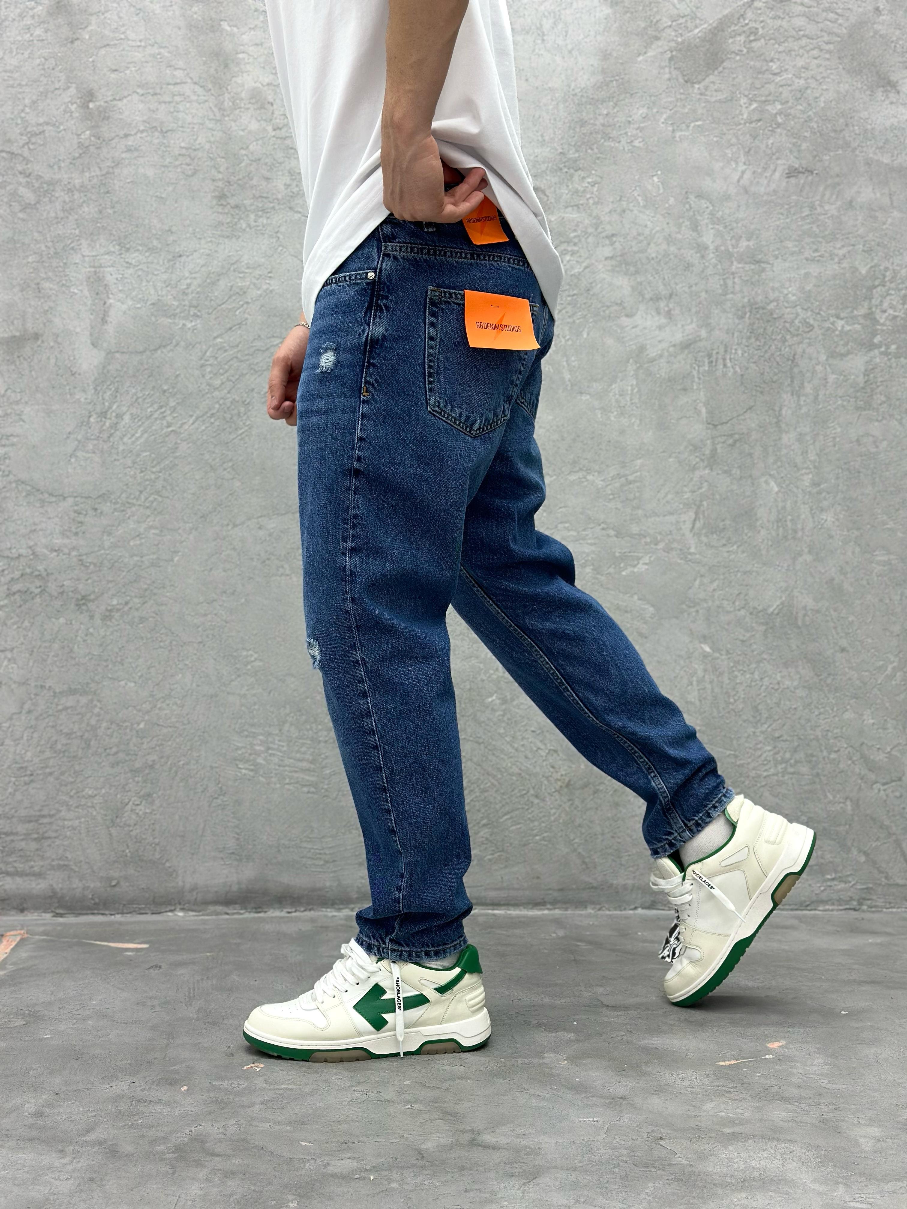 P510 YIRTIK DETAYLI BOYFRIEND PANTOLON