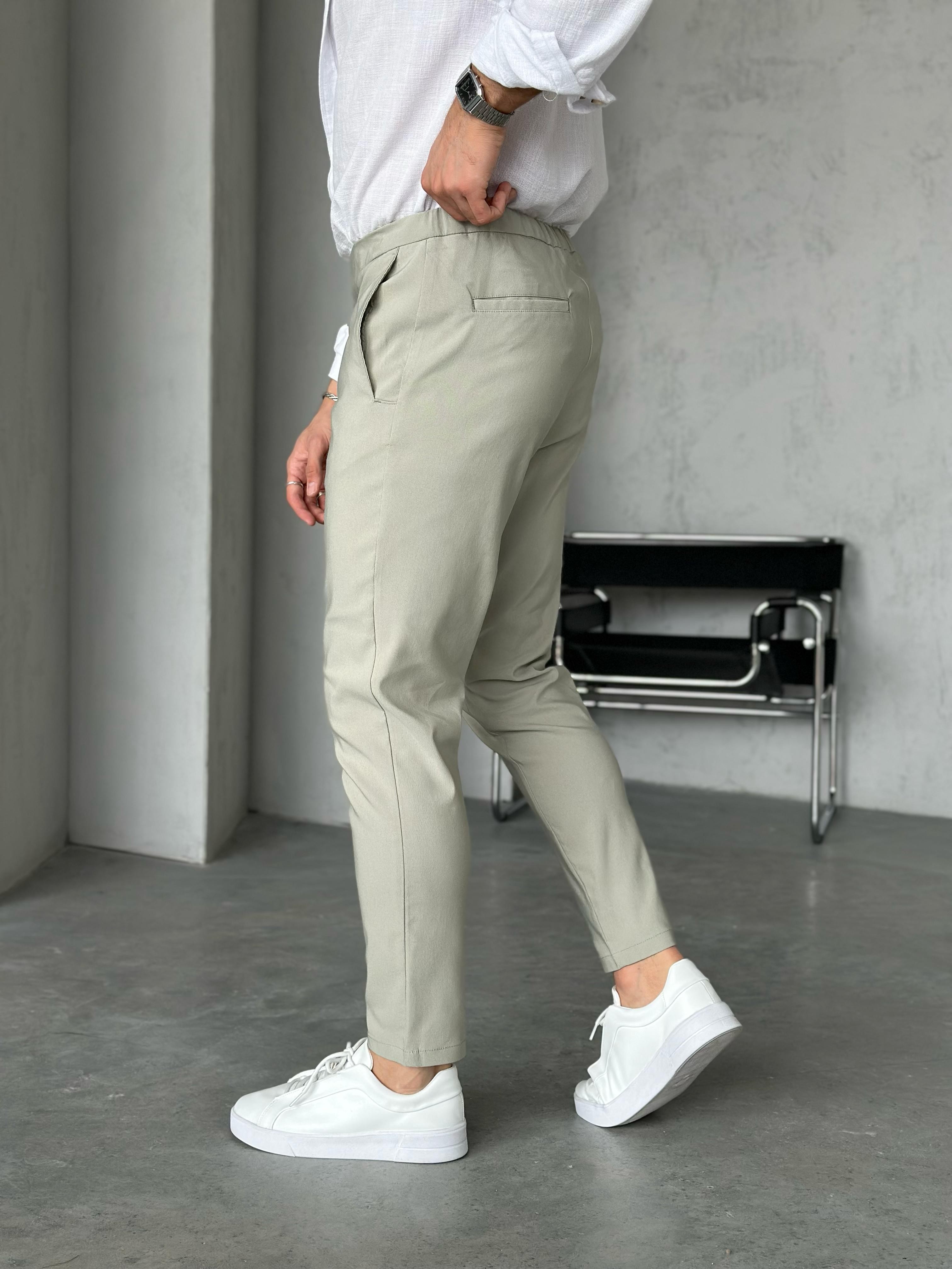 KM50321 jogger kumaş pantolon ÇAĞLA - W