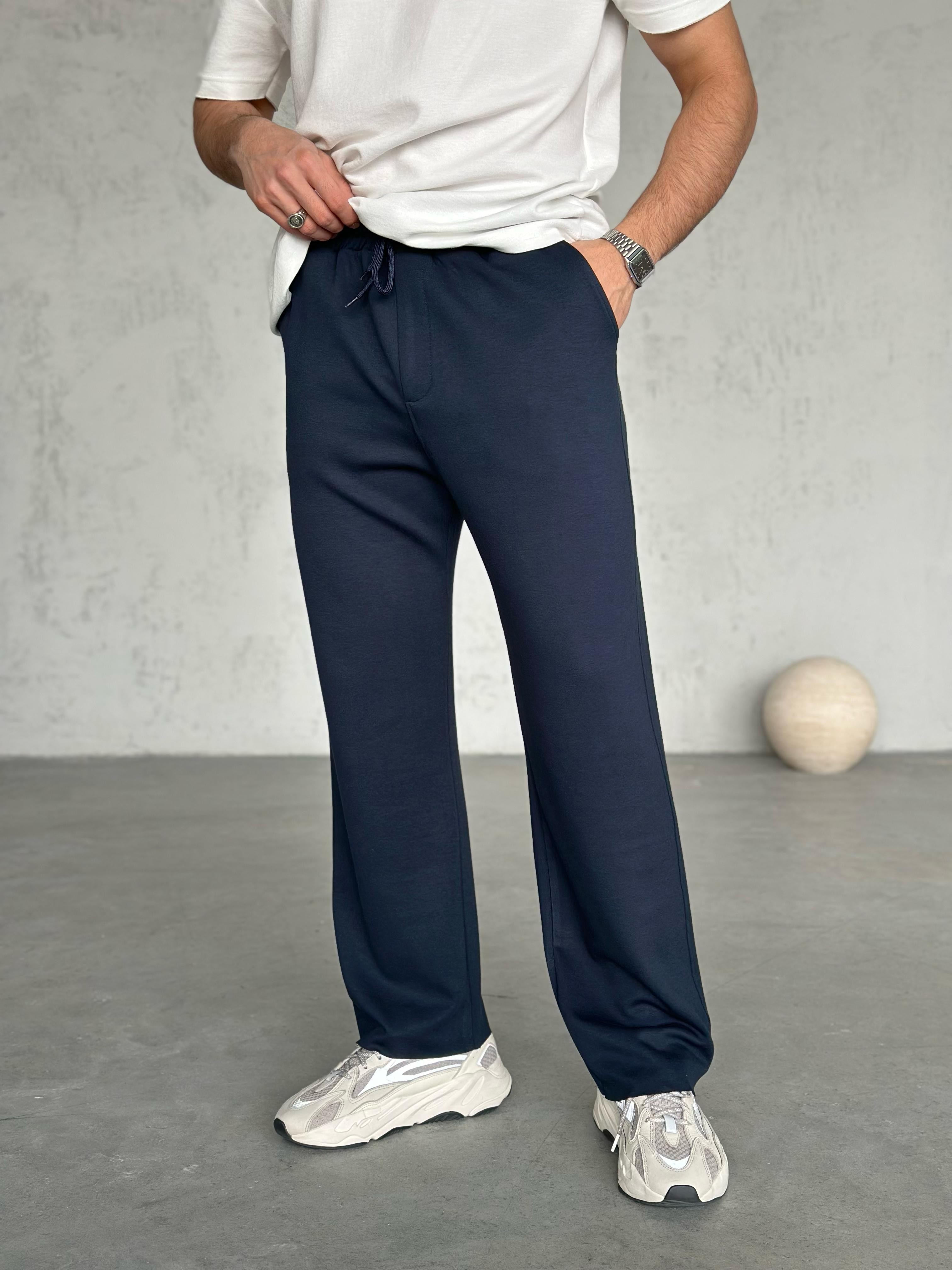KM1921 Modal Kumaş Jogger Pantolon Lacivert