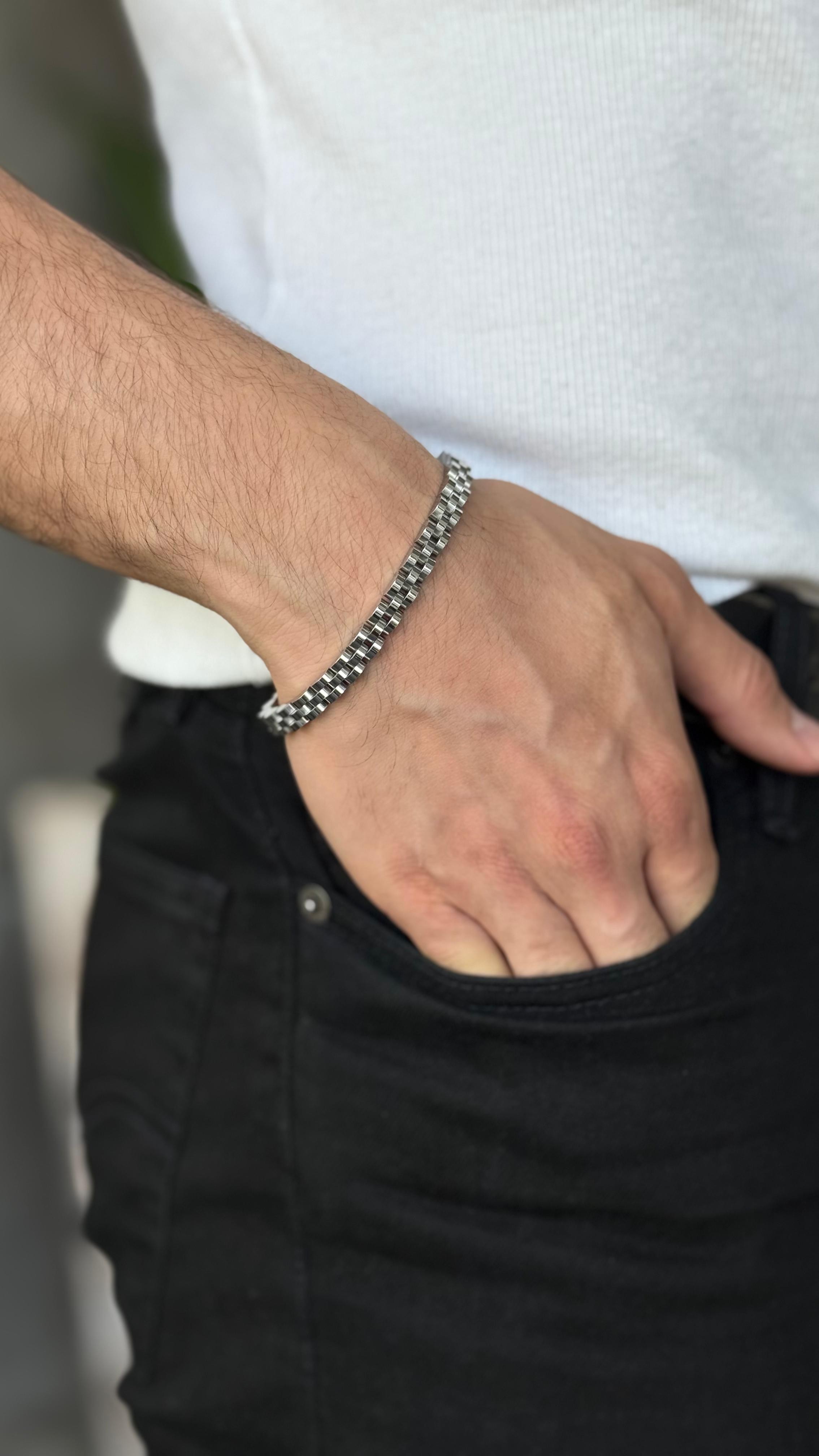 AK204 Çelik Bileklik