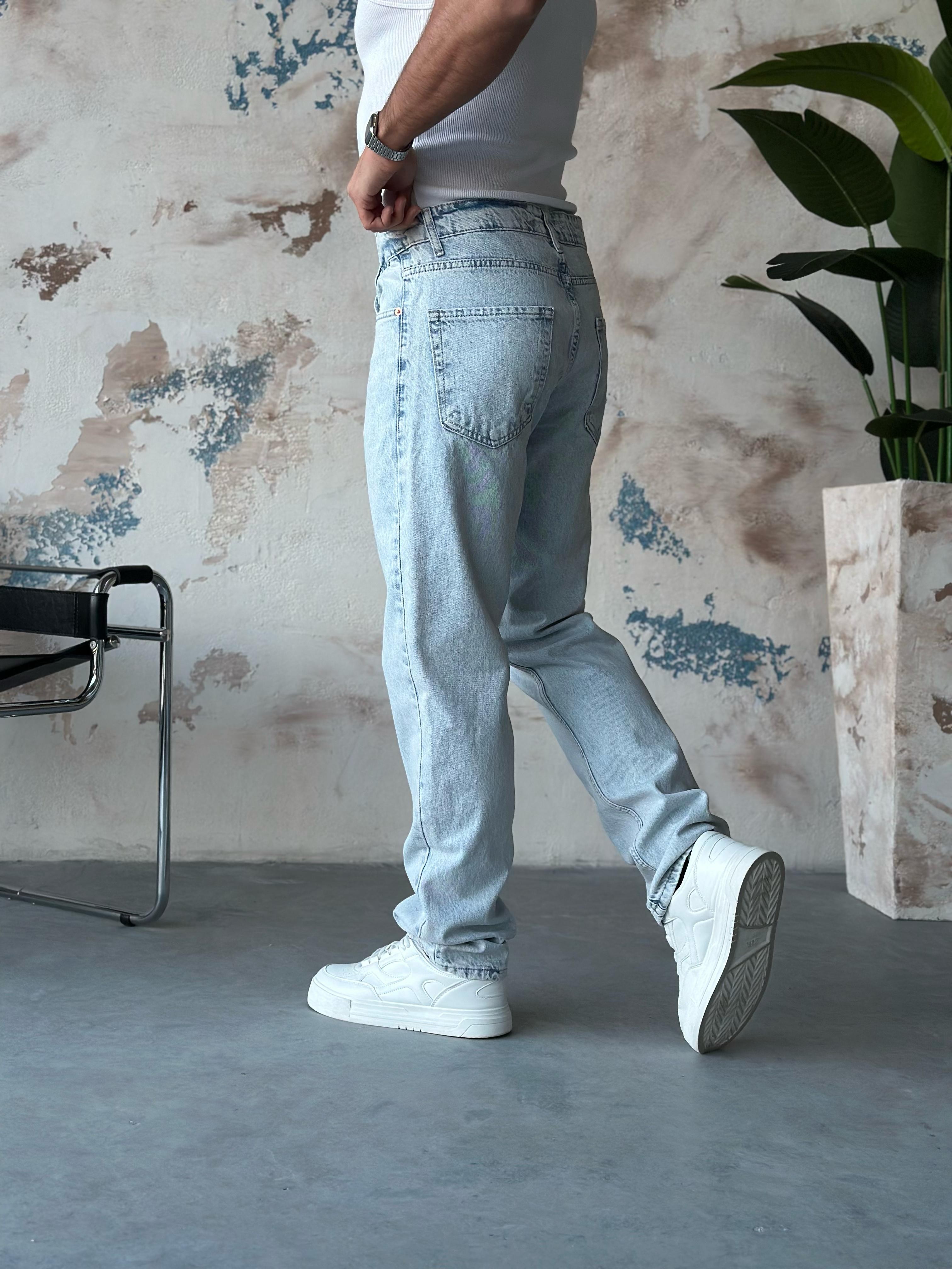 P533 Kar Yıkama Baggy Pantolon - W