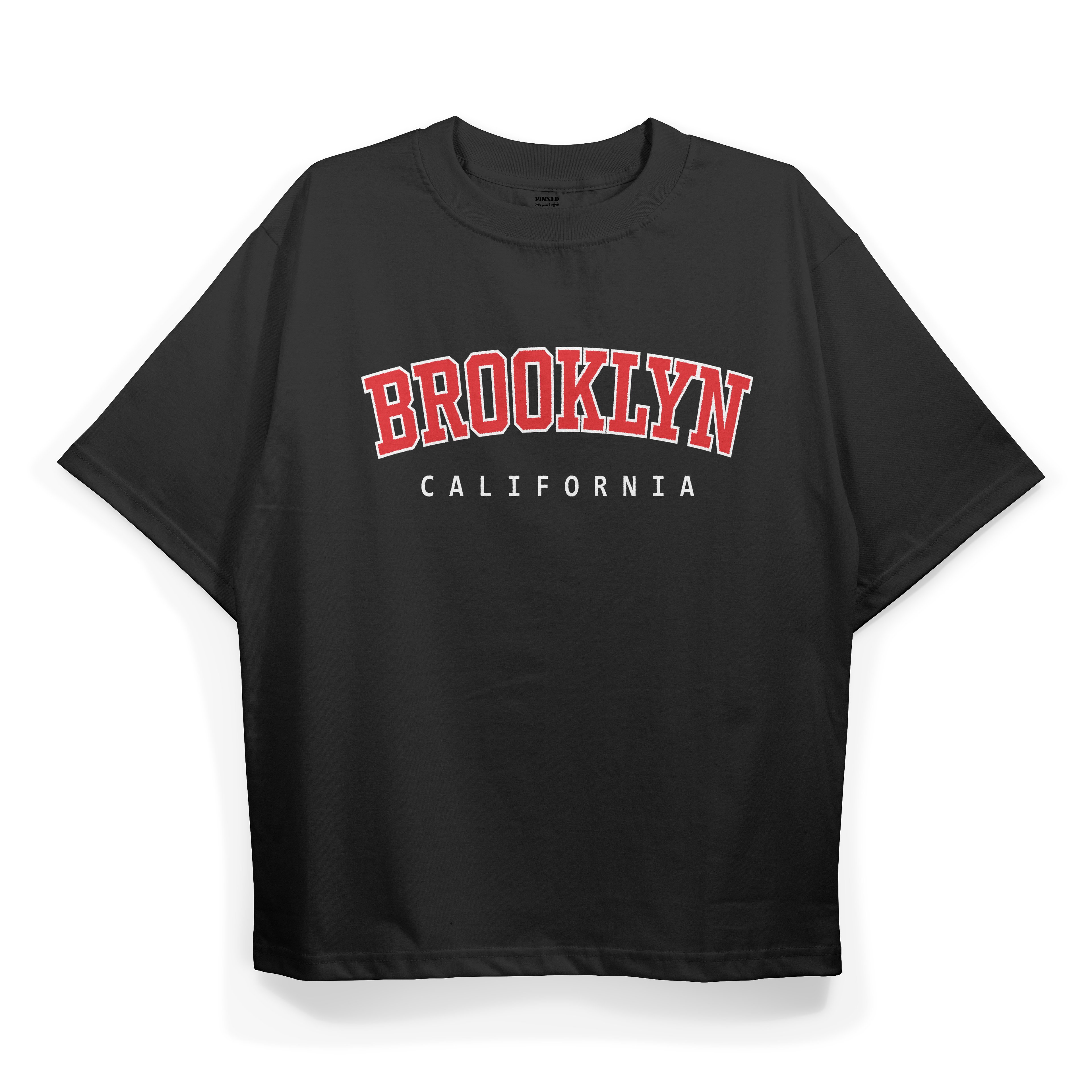 T2021 Brooklyn Baskılı Oversize Tshirt