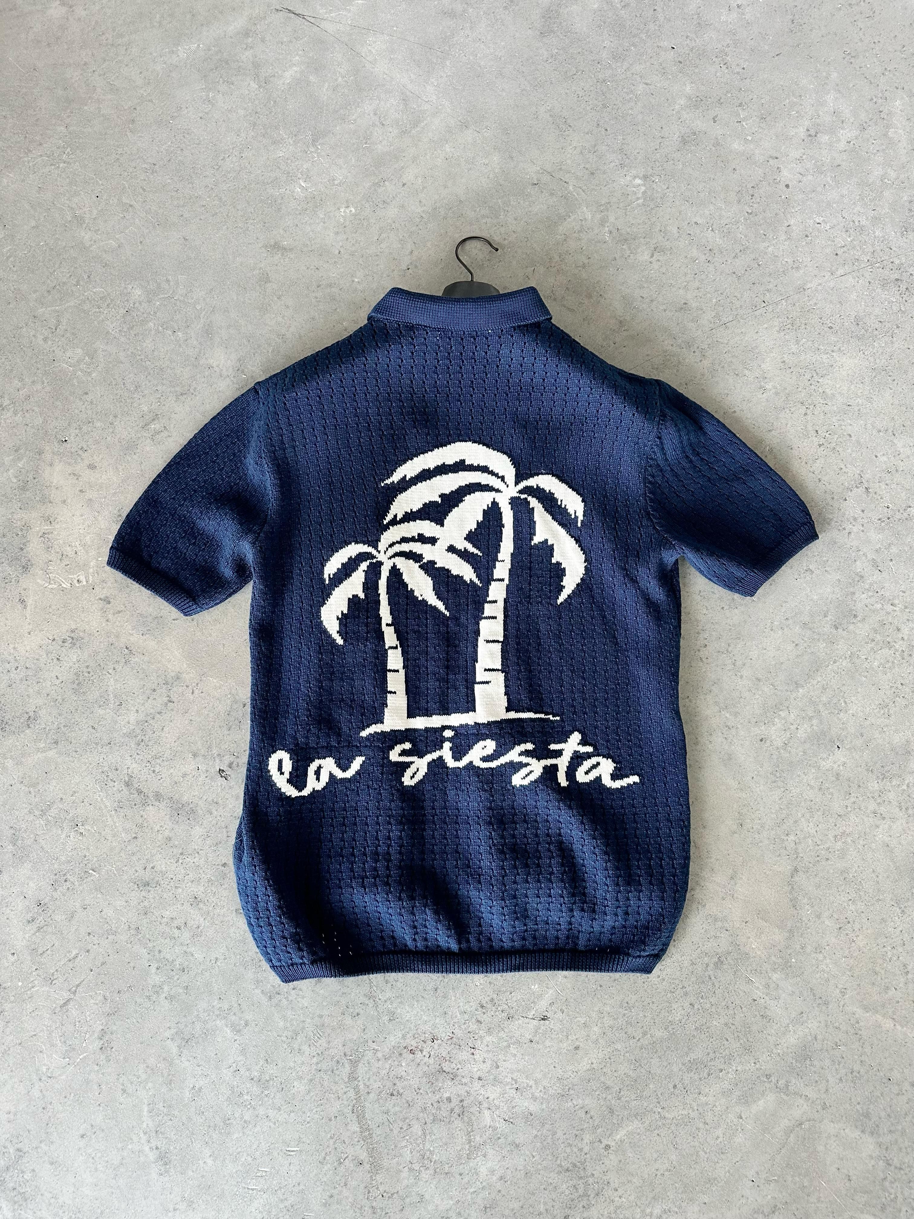 TR1503 La Siesta Örme Triko Lacivert