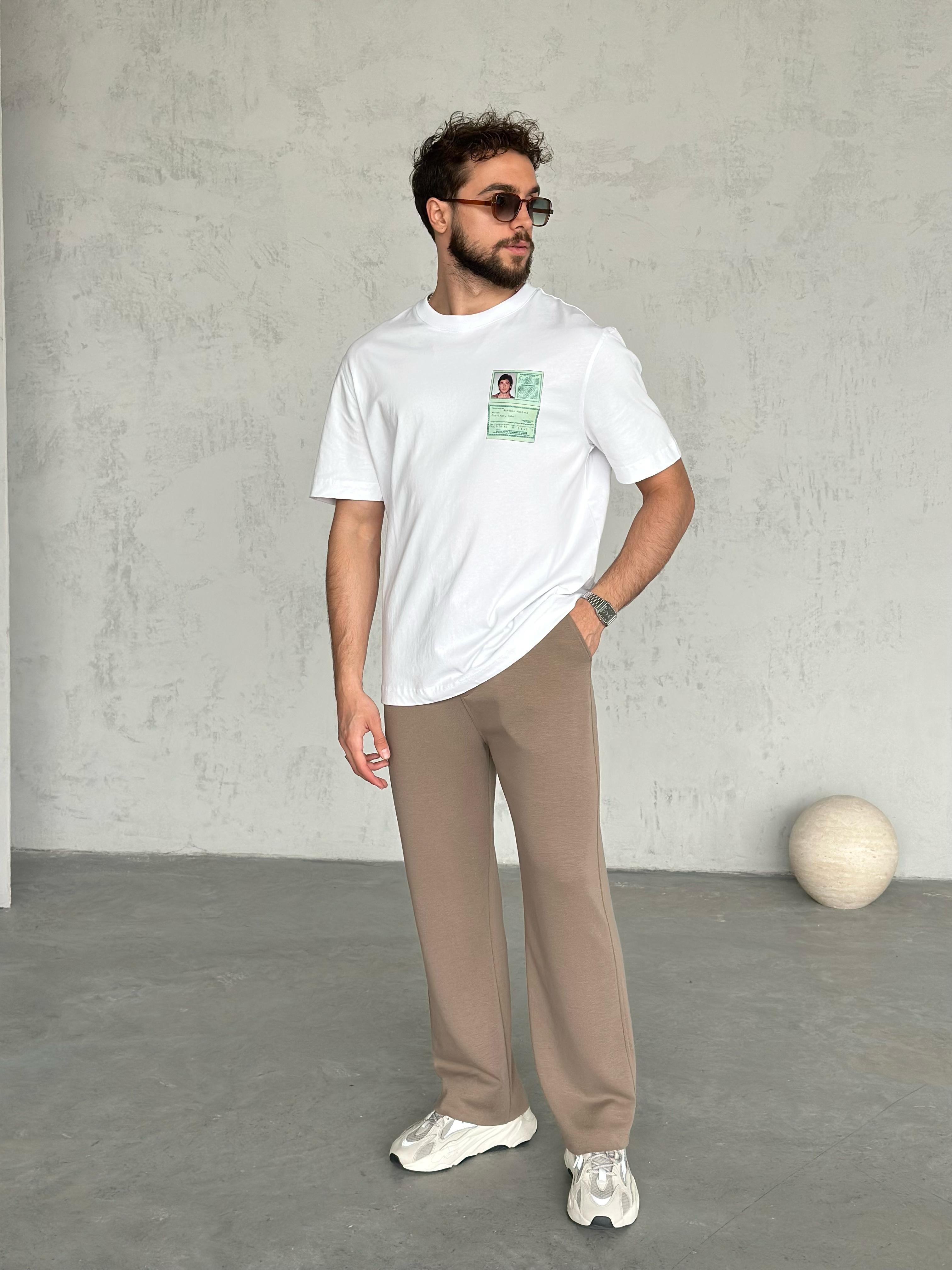 T1996 Scarface T-shirt Beyaz