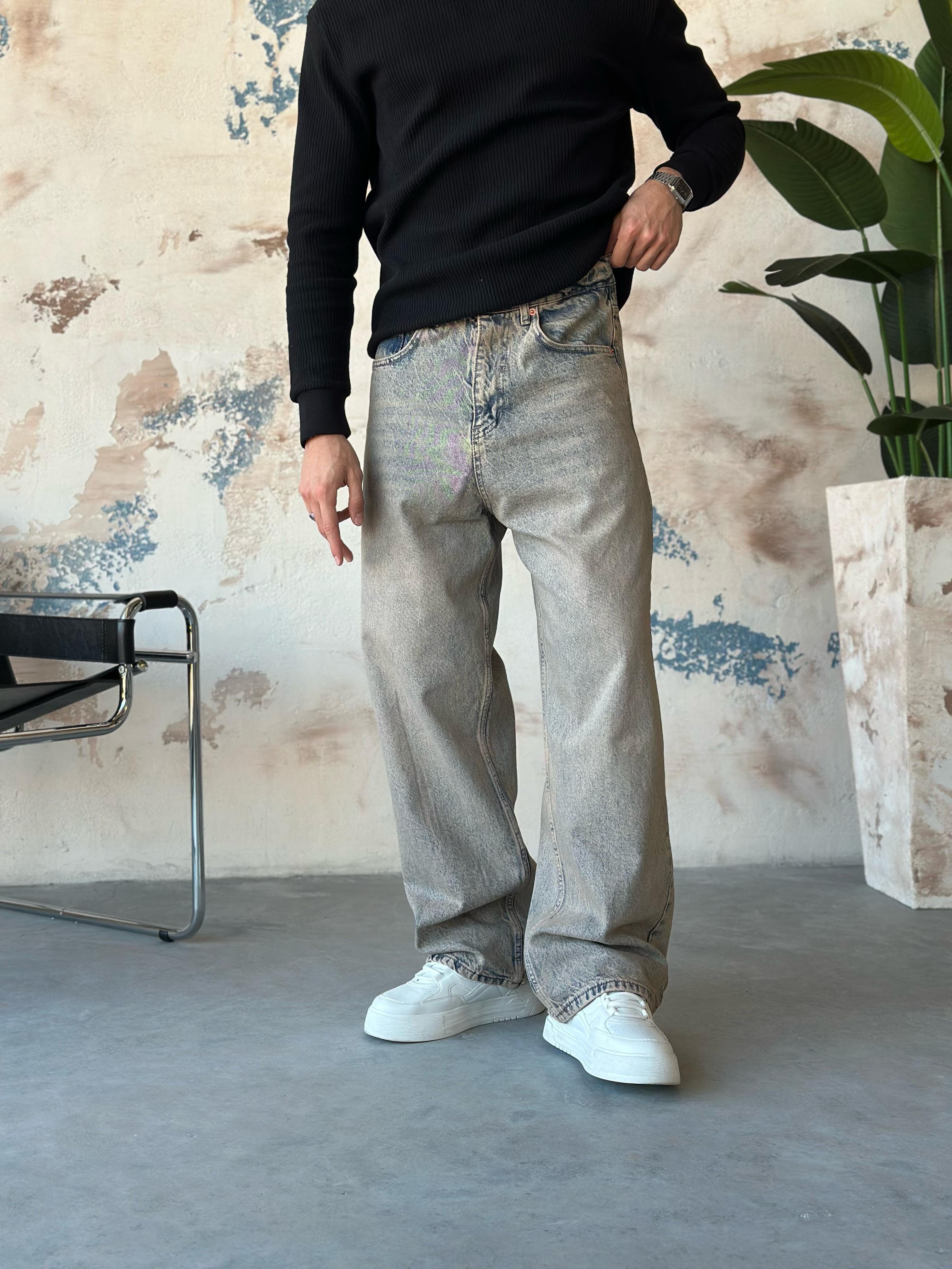 P534 YIKAMALI BAGGY PANTOLON