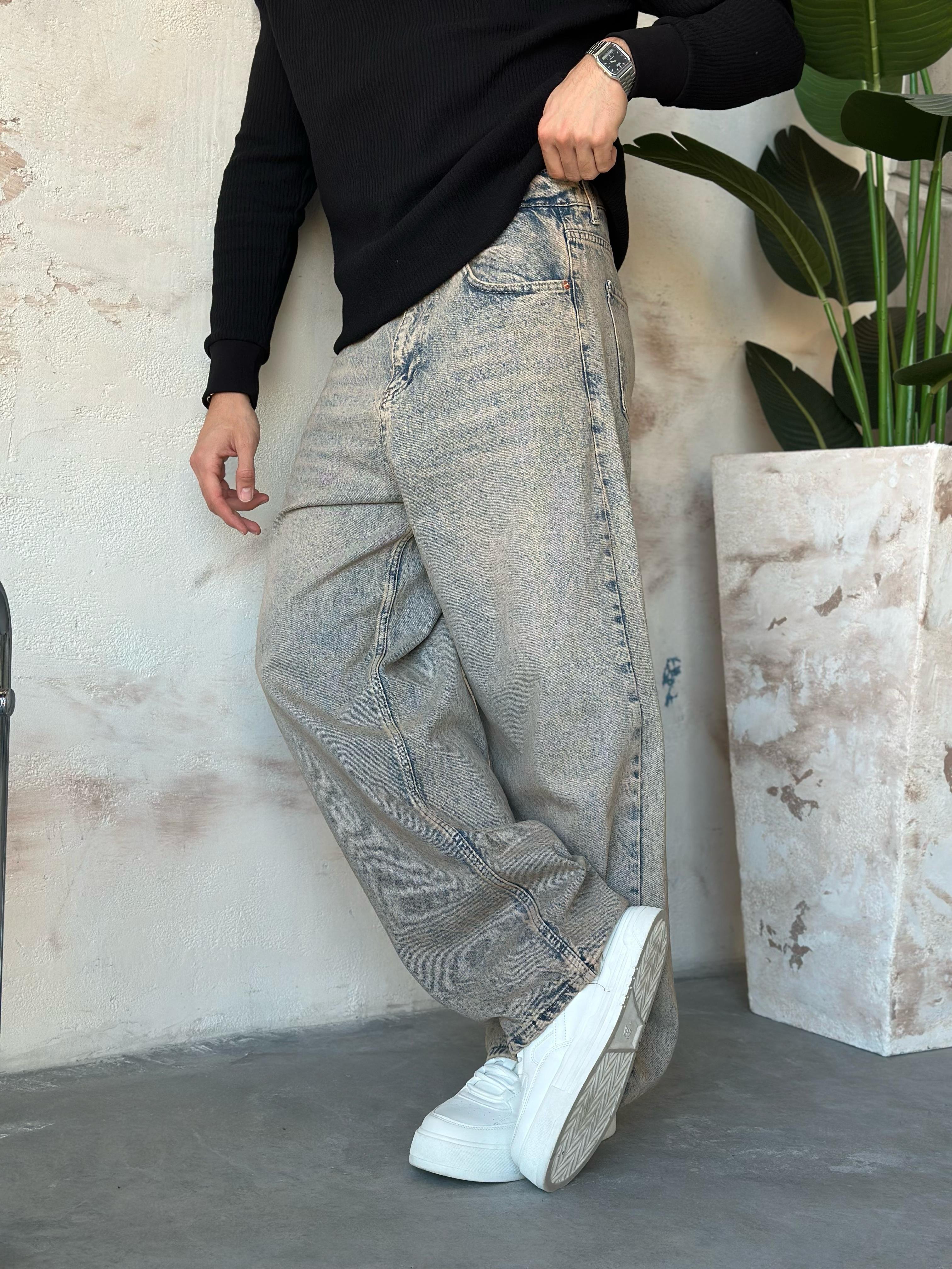 P534 YIKAMALI BAGGY PANTOLON