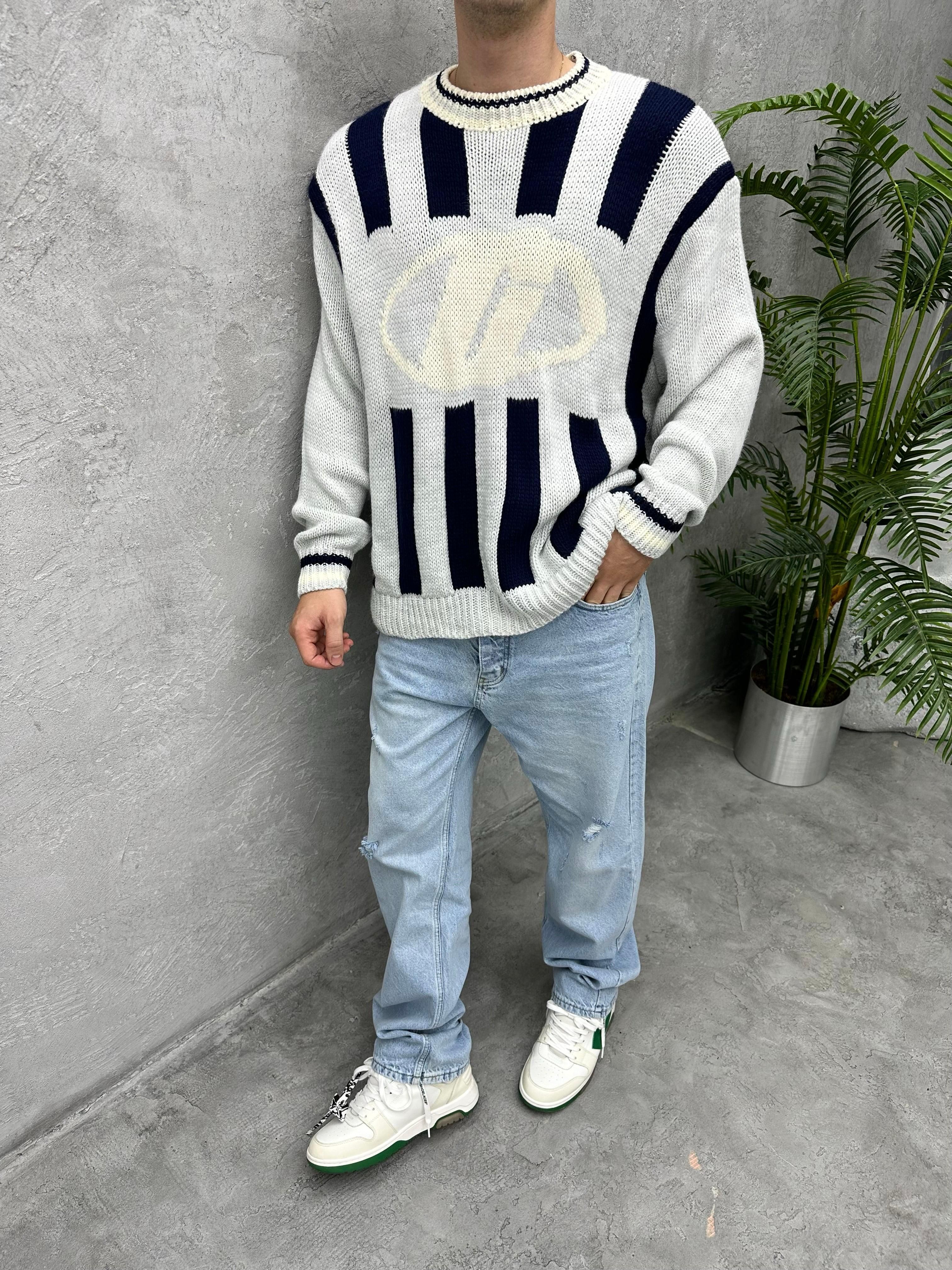 TR1041 OVERSIZE ÖRME TRİKO KAZAK