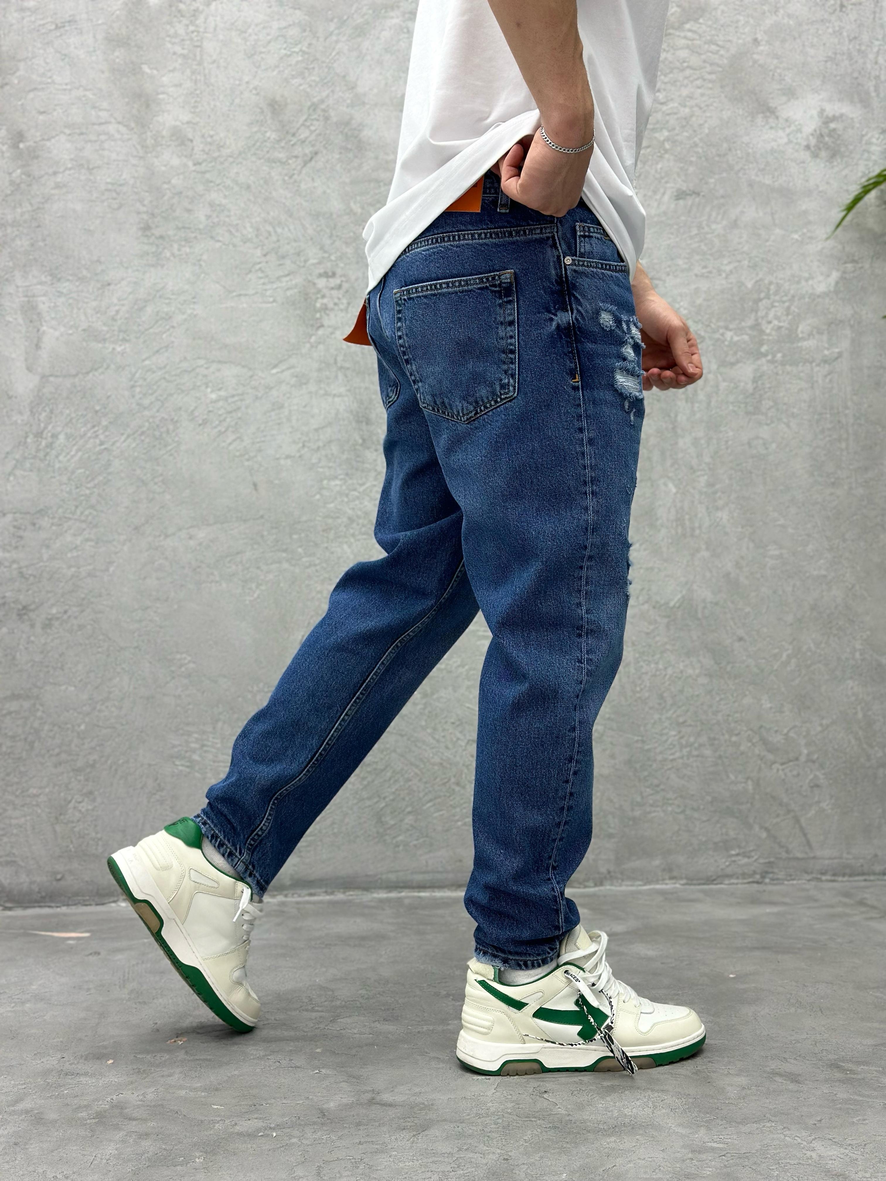 P510 YIRTIK DETAYLI BOYFRIEND PANTOLON