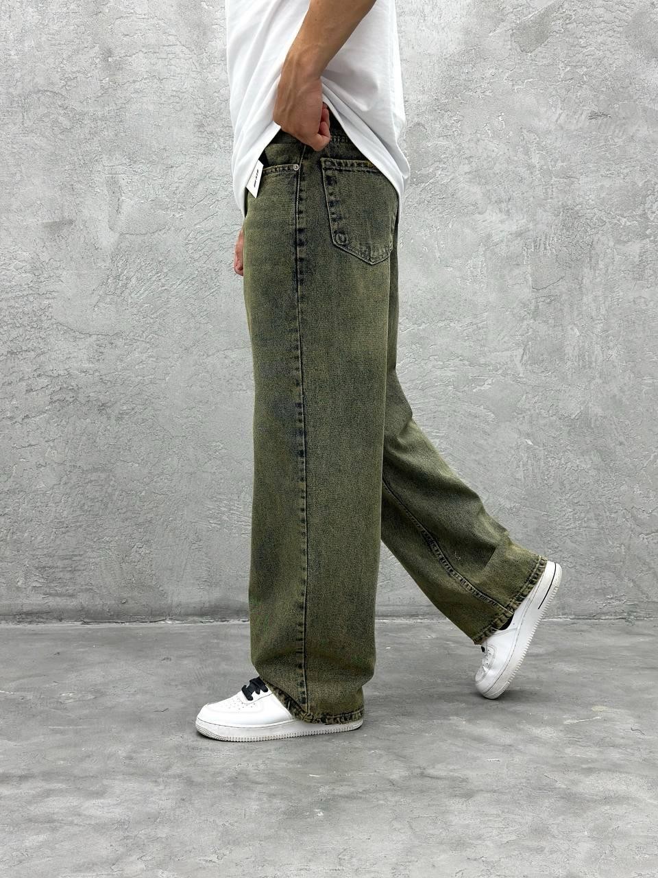 P433 Yıkamalı Ekstra Bol Baggy Pantolon