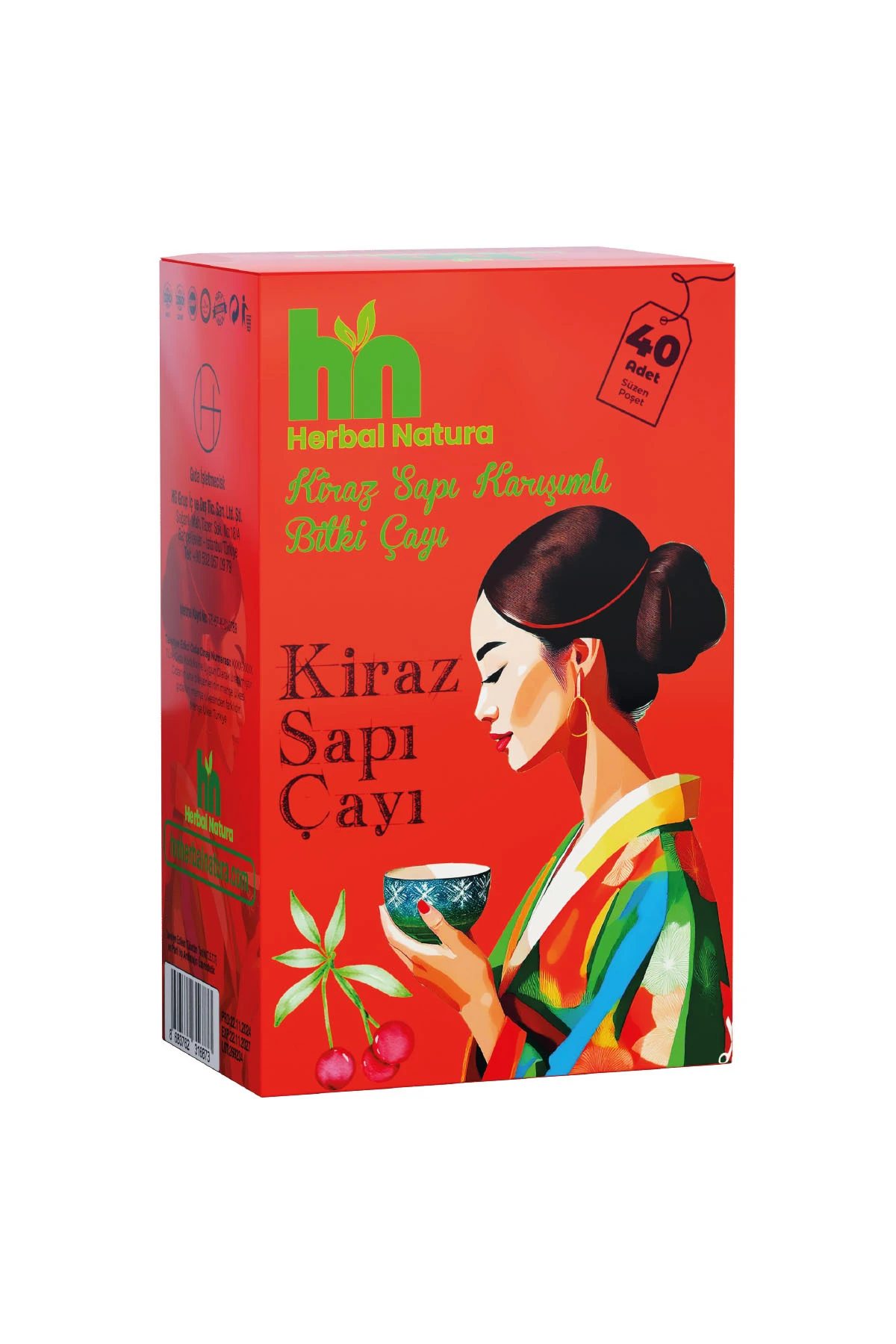 Herbal Natura Kiraz Sapı Çayı