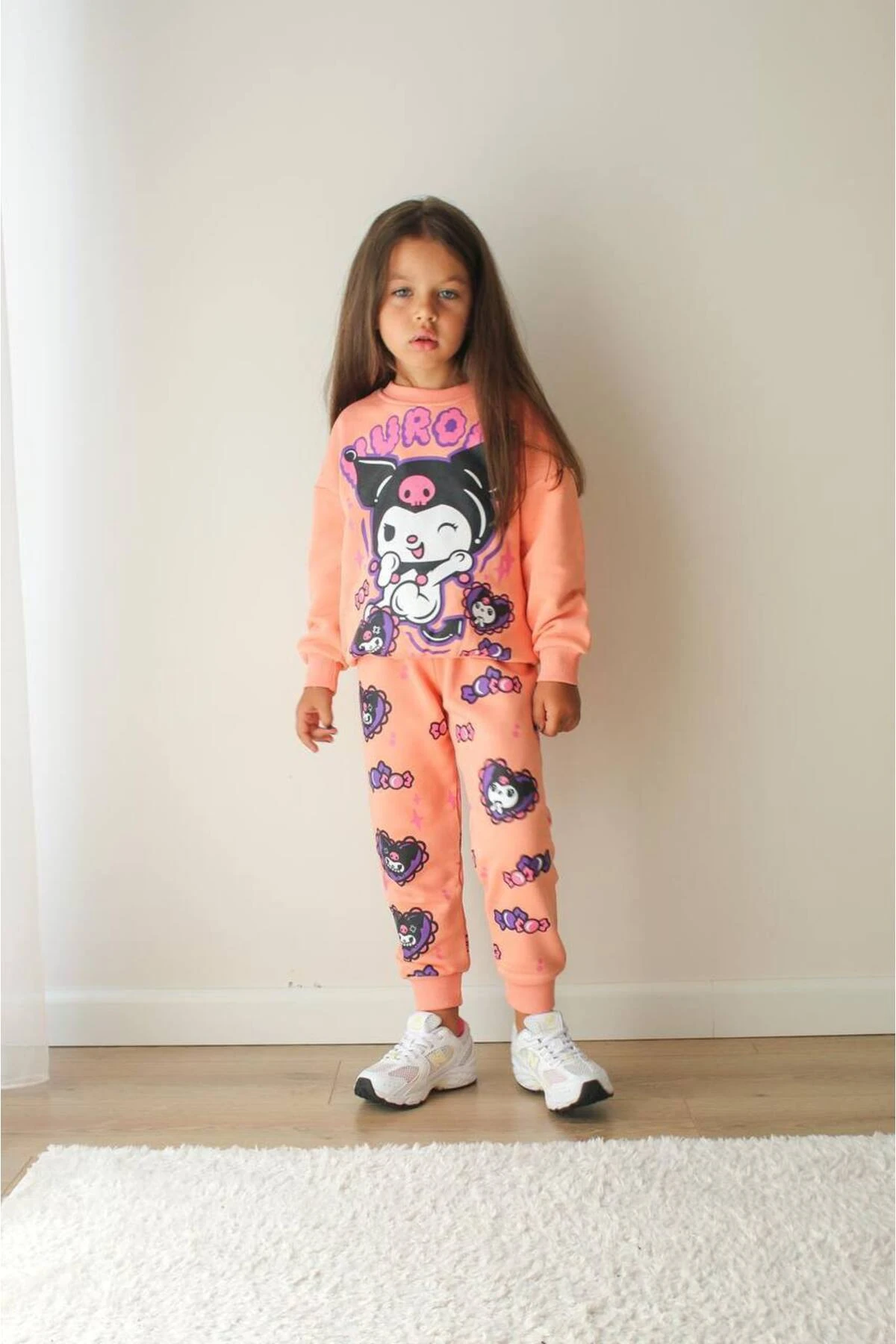 KUROMİ BASKILI ÇOCUK TAKIM