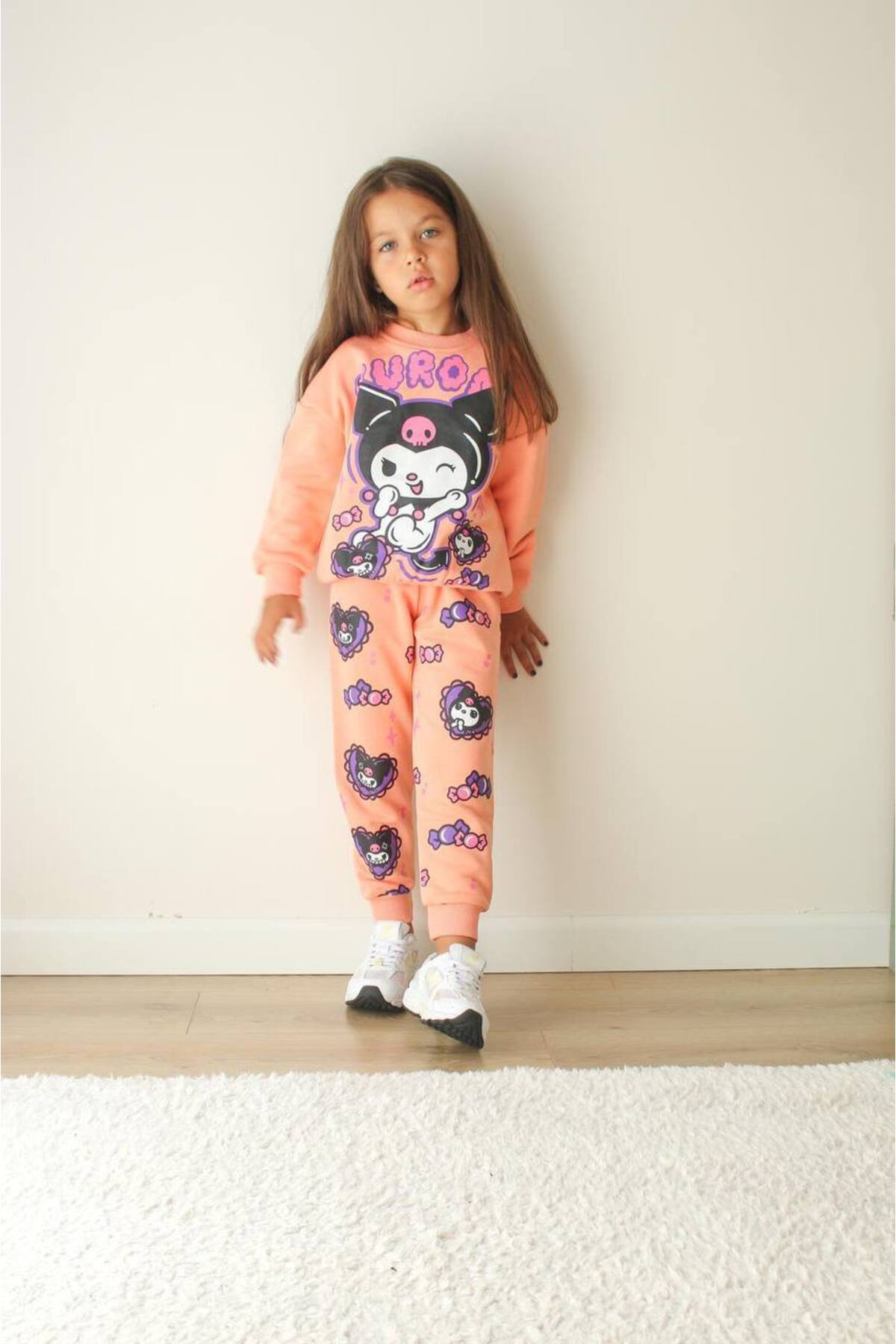 KUROMİ BASKILI ÇOCUK TAKIM