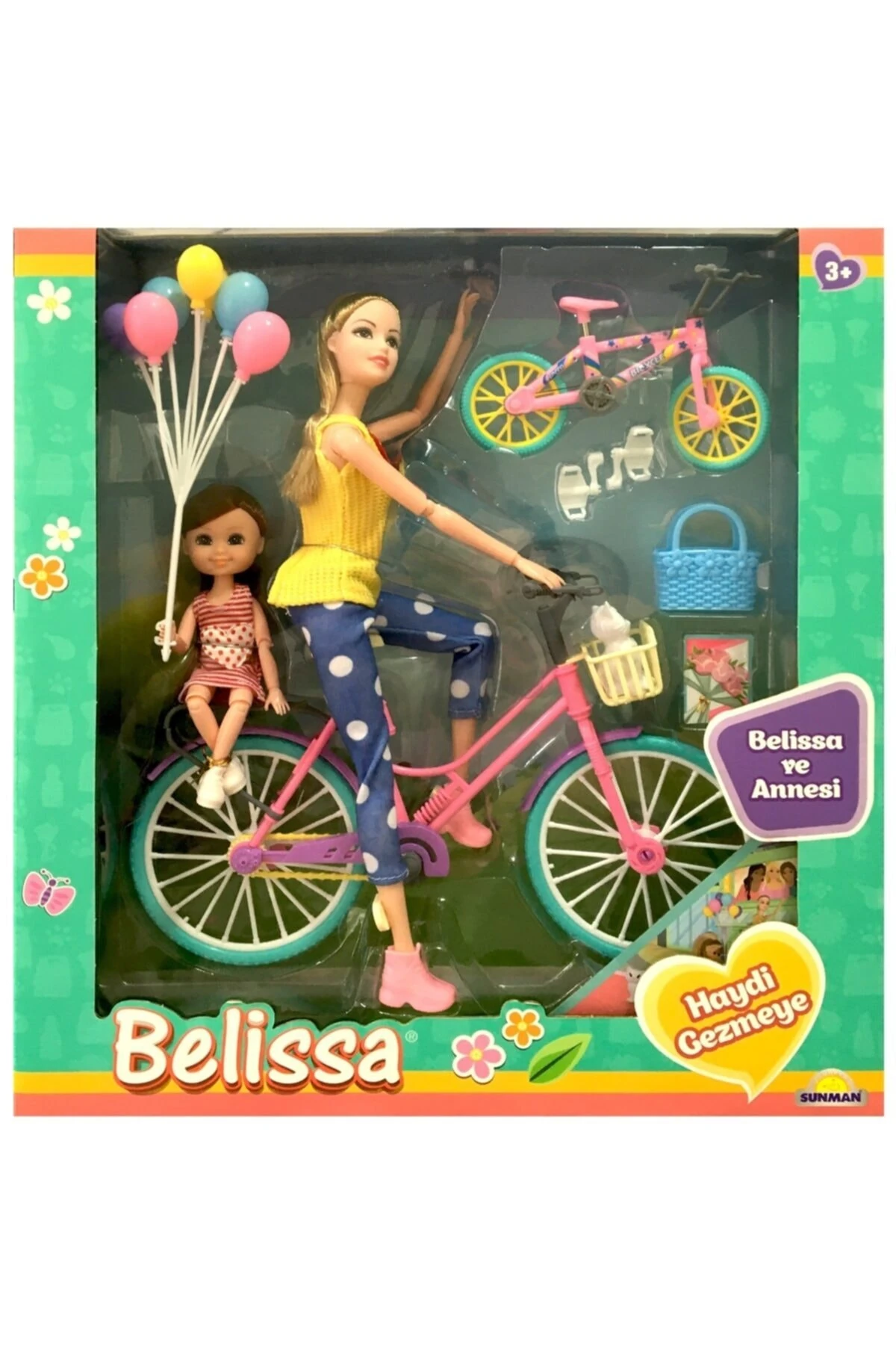 Belissa Ve Annesi Haydi Gezmeye Bebek Seti