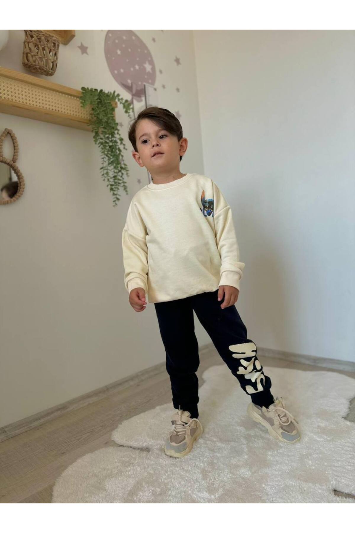 STİTCH BASKILI ÇOCUK TAKIM