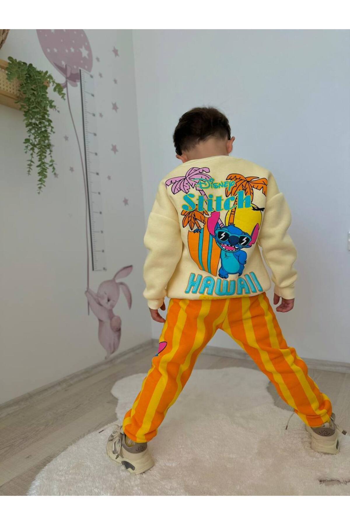 STİTCH ŞARDONLU ÇOCUK TAKIM