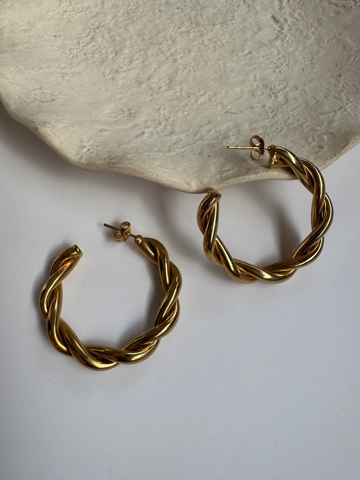 Word Gold Küpe
