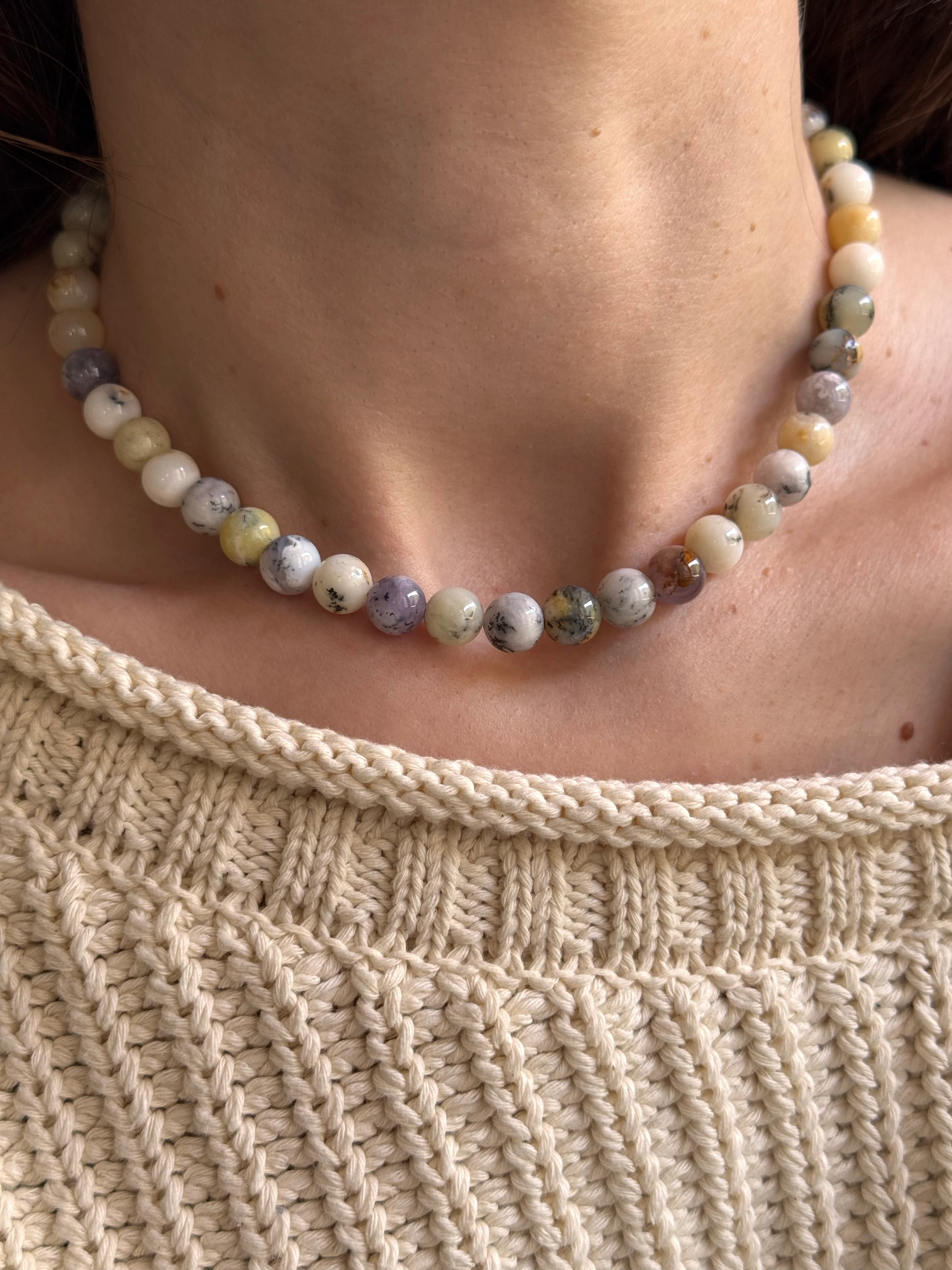 Opal( Koruyucu) Tasarım Kolye