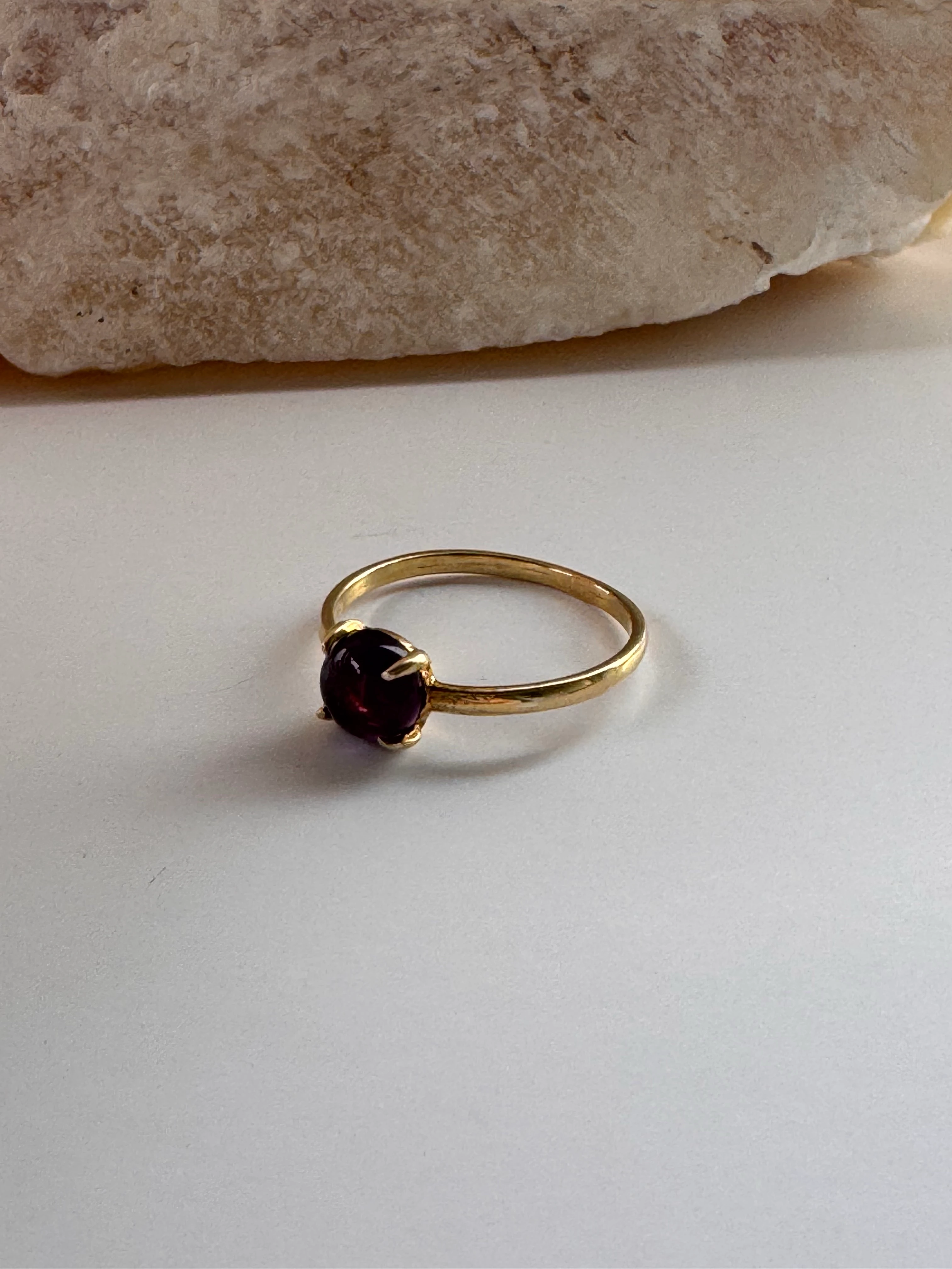 Ametist Gümüş Yüzük